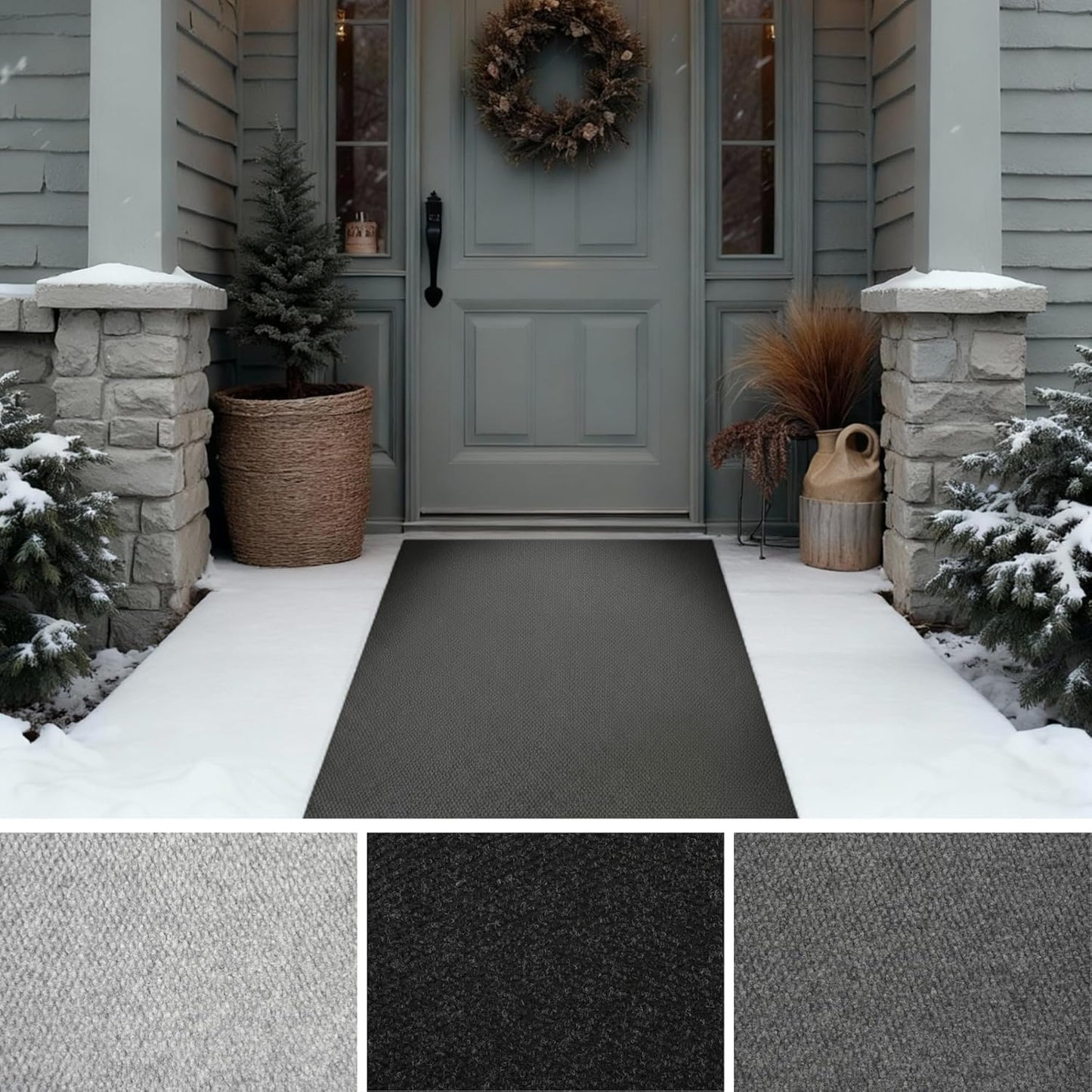 iCustomRug Hallway Runner Rug 3x7ft for High Traffic Areas