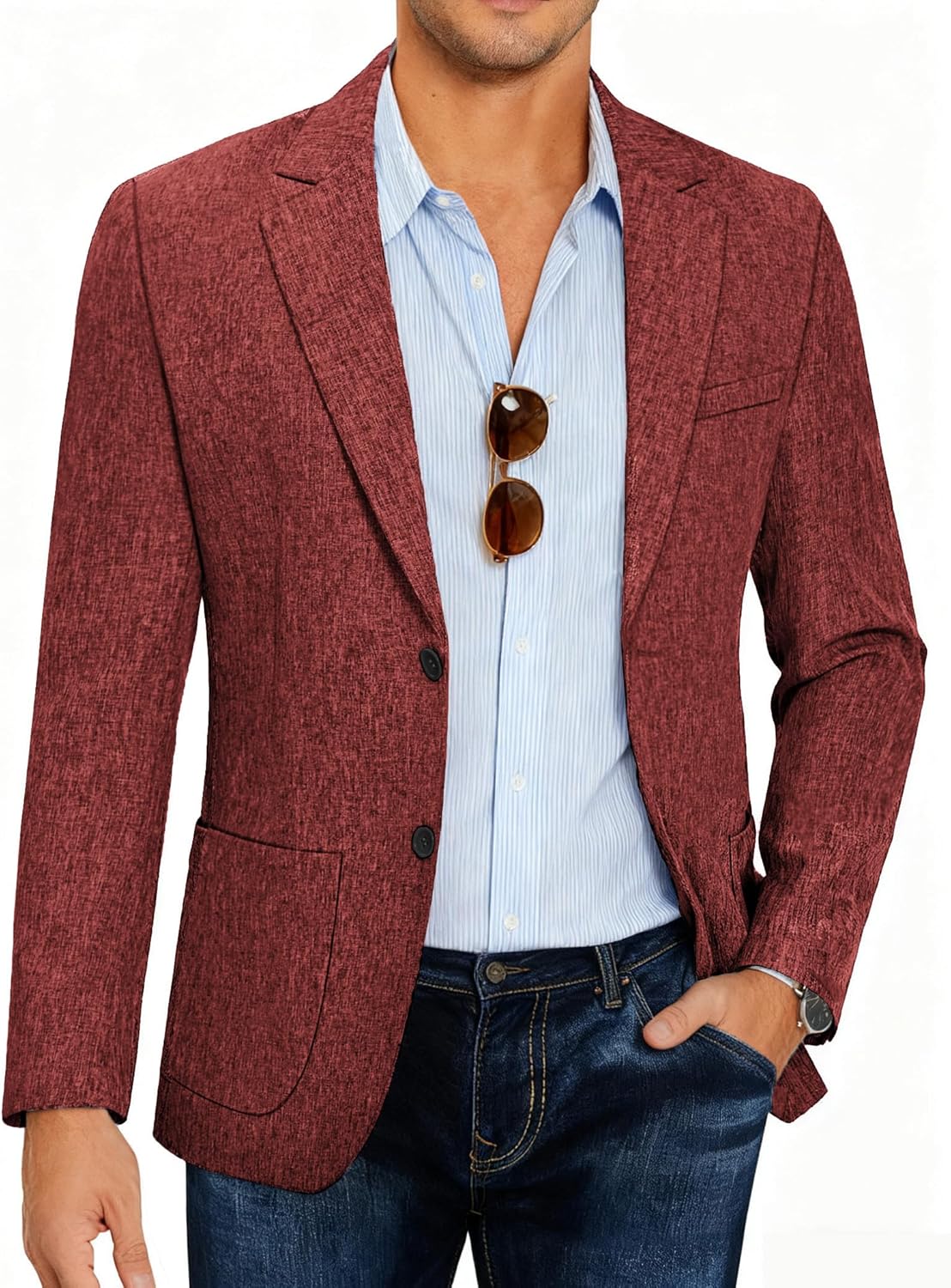 COOFANDY Mens Casual Blazer Slim Fit Sport Coat for All Occasions