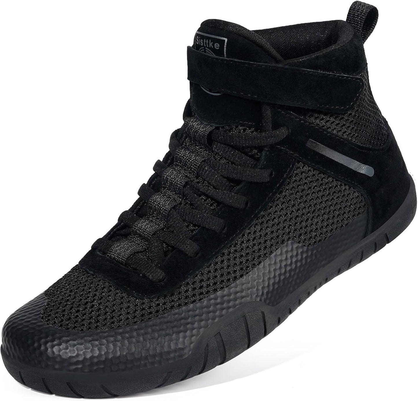 Hsyooes Mens Wrestling Shoes for Boxing and Fitness Training