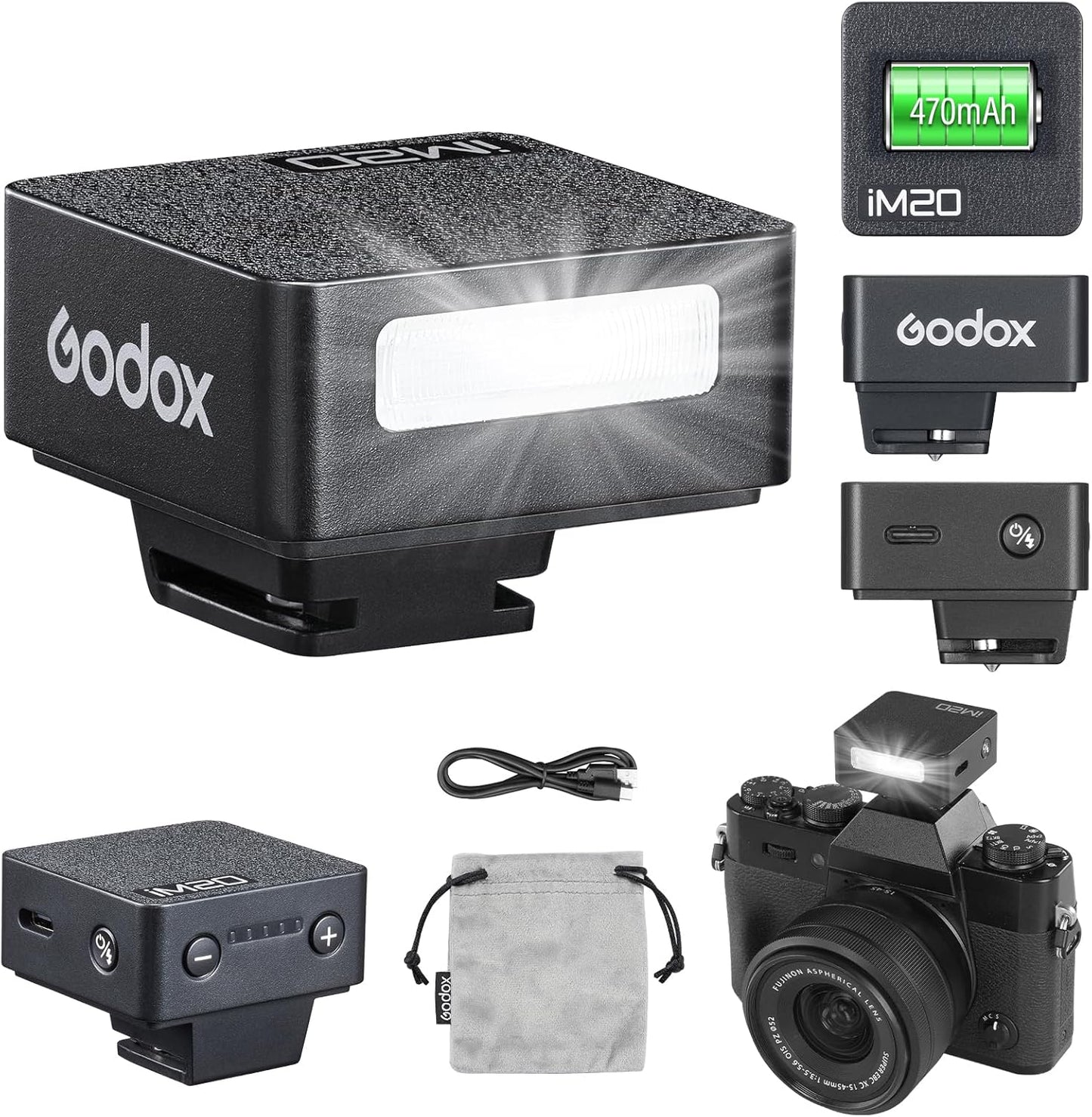 Godox iM20 Mini Flash: Compact Power for Every Photographer
