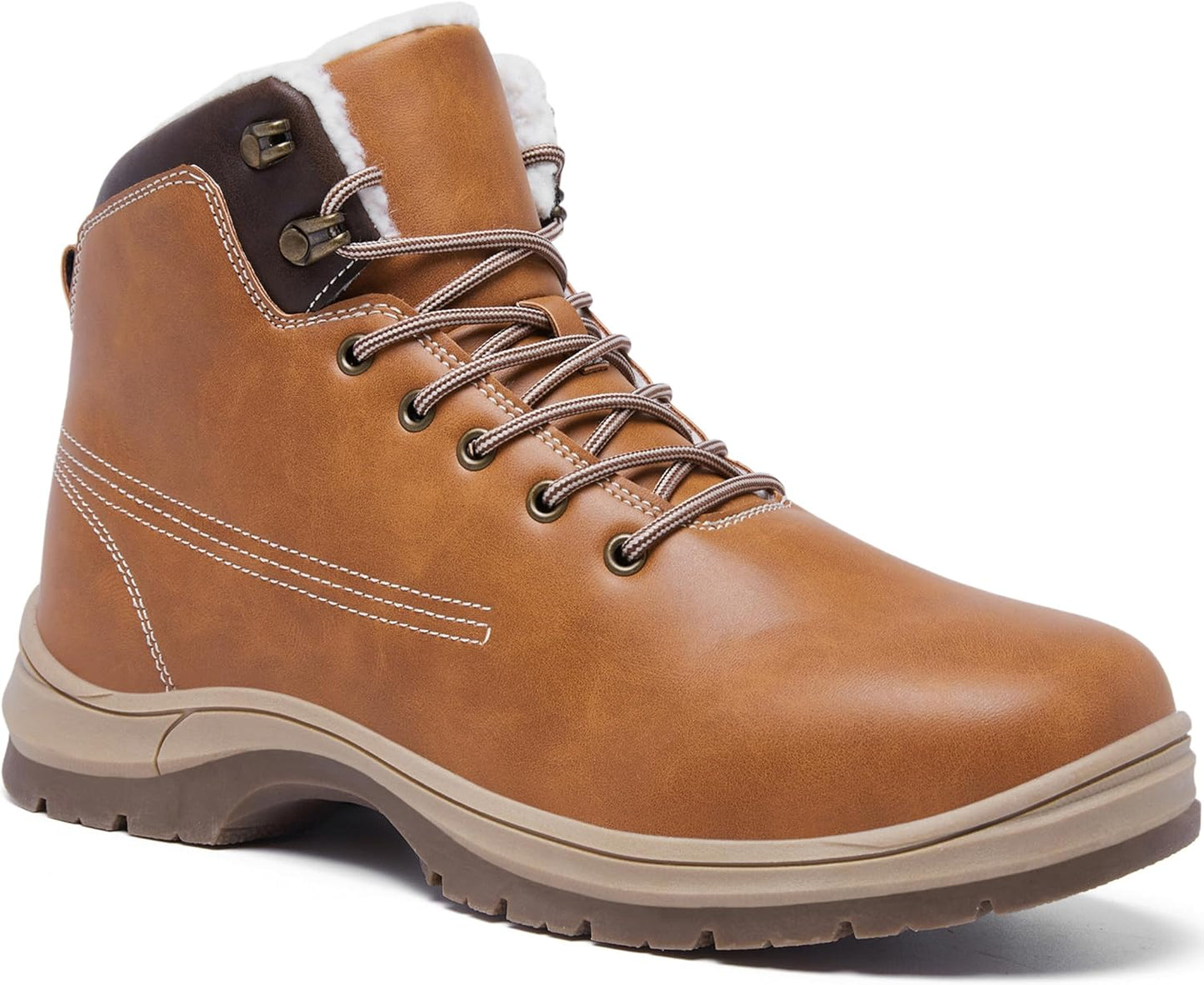 ANEFUN Men's Waterproof Snow Boots