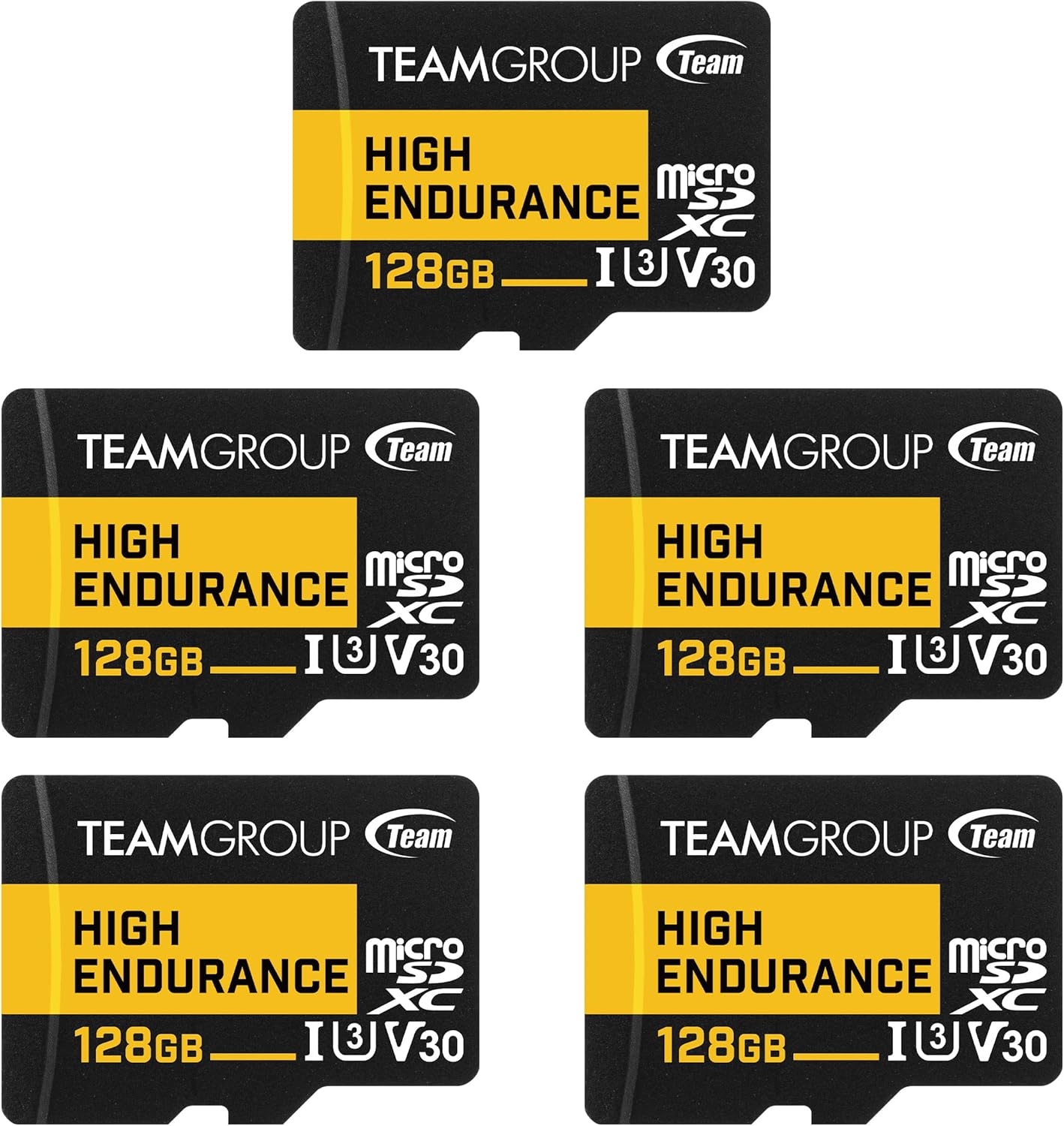TEAMGROUP High Endurance 128GB Micro SDXC for Security Cameras