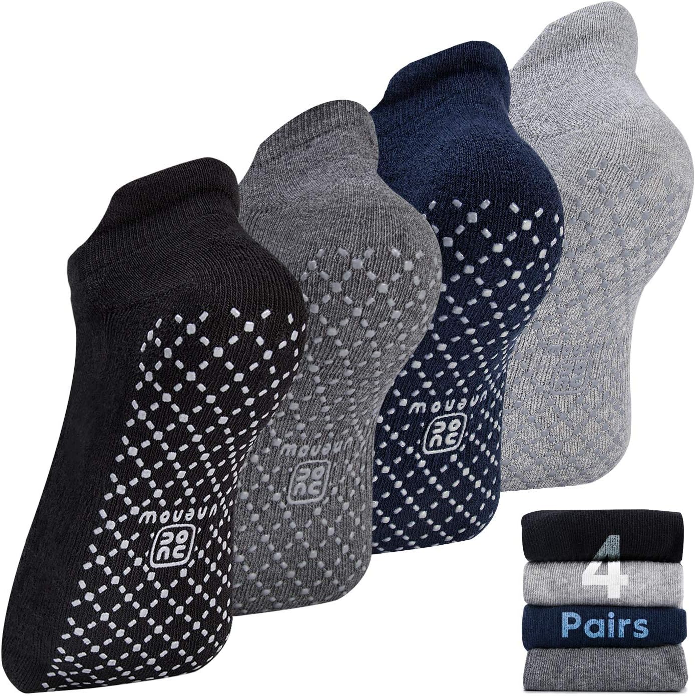 Non Slip Grip Yoga Socks with Cushion