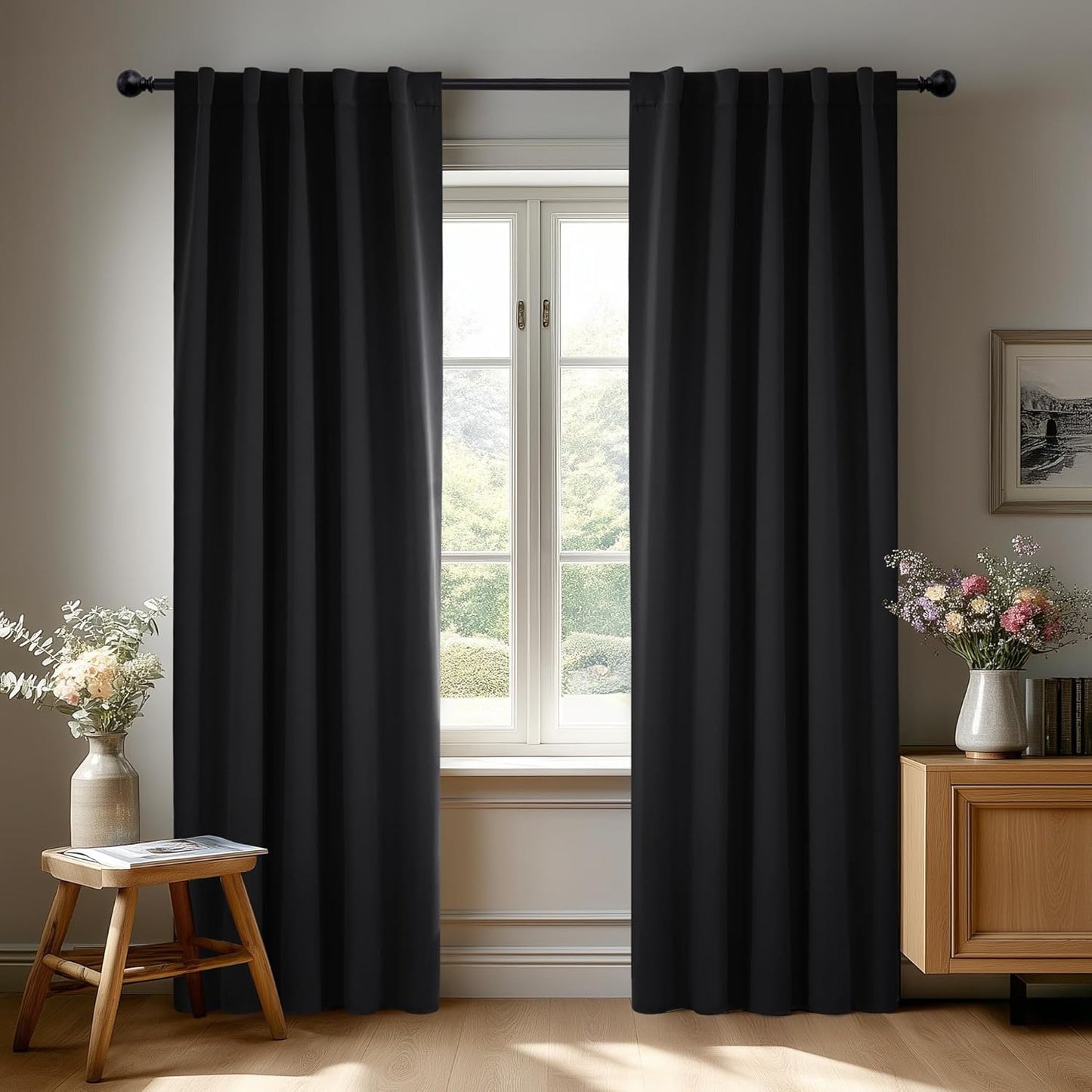 Deconovo Blackout Curtains for Bedroom and Living Room Use