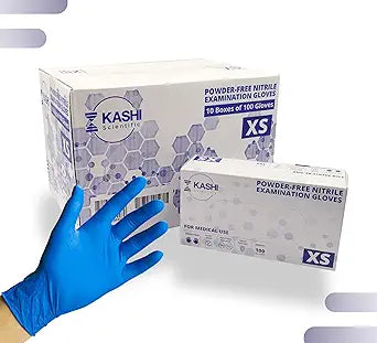 Kashi Scientific Disposable Nitrile Gloves for Medical Use