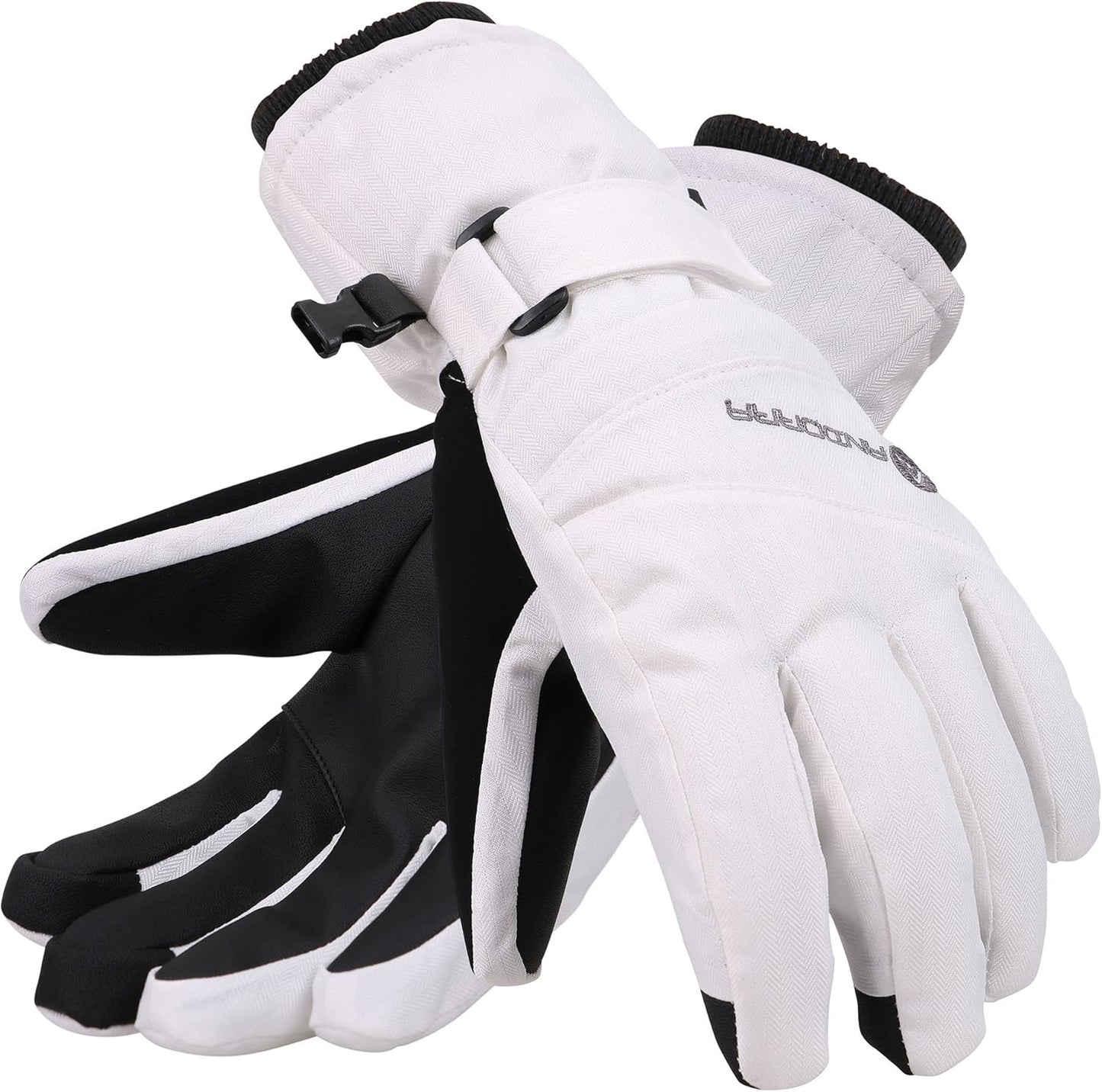 ANDORRA Women's Waterproof Ski Gloves - Touchscreen Compatible