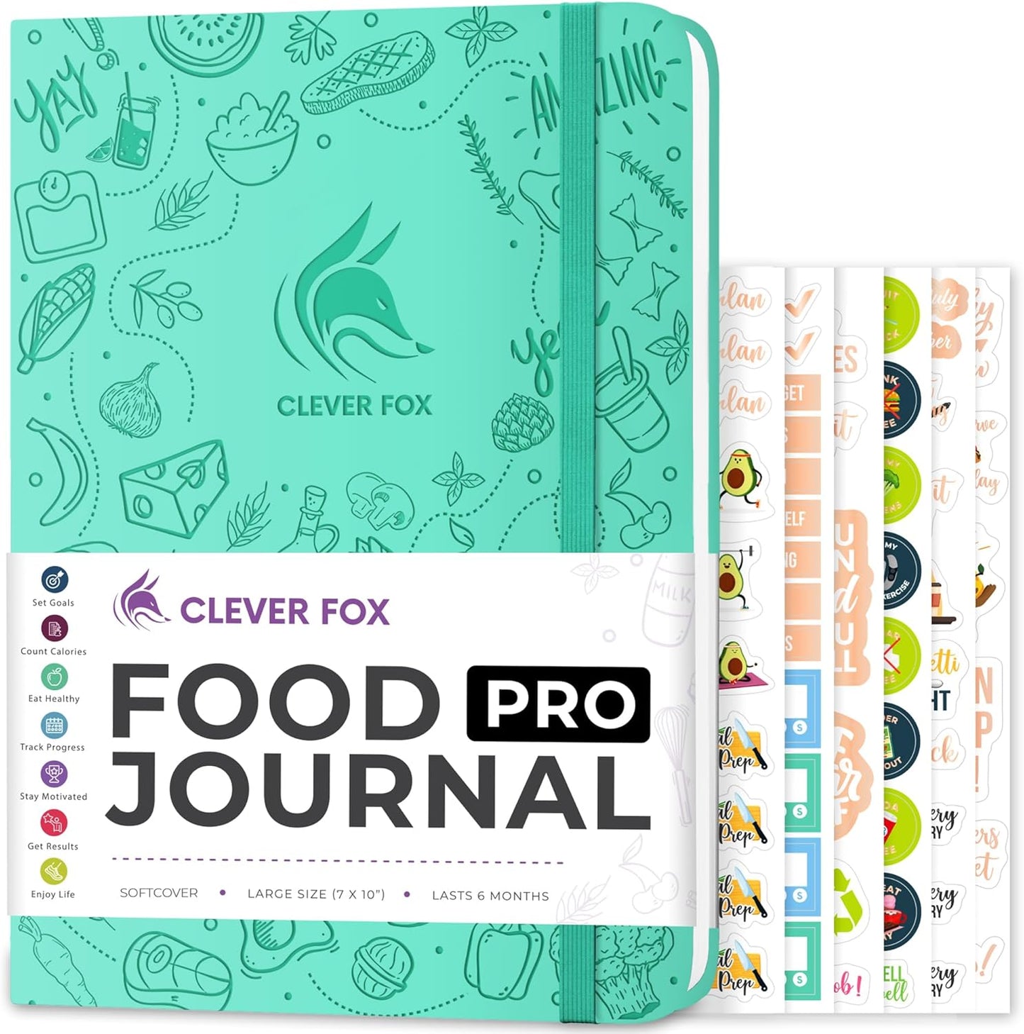 Clever Fox Food Journal Pro for Effective Weight Loss Tracking