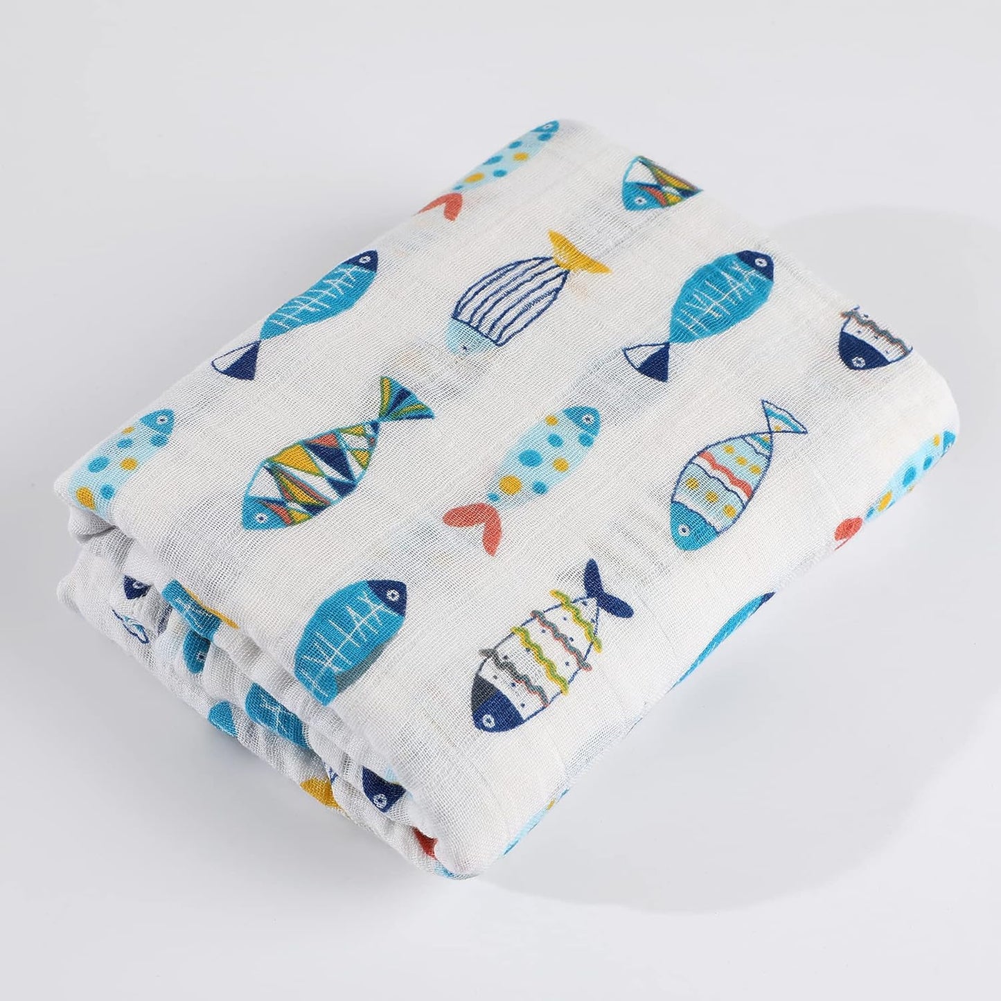 SANNIX Soft & Stylish Baby Swaddle Blanket 47x47