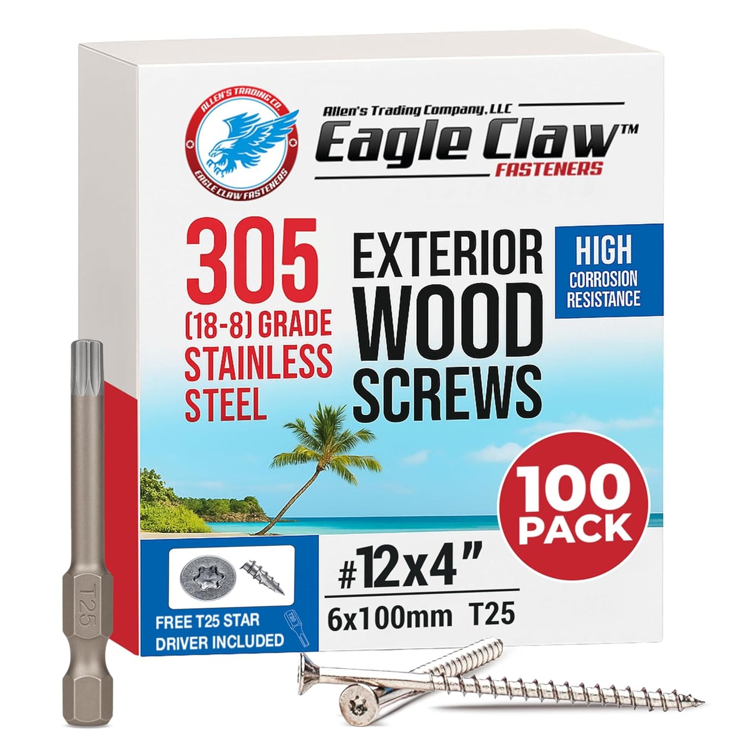 Premium Stainless Steel Deck Screws for Outdoor Projects