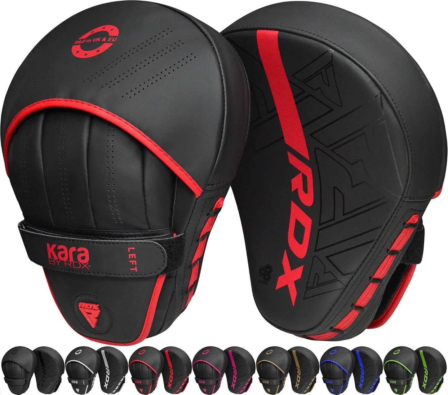 RDX Boxing Pads Curved Focus Mitts for Precision Training