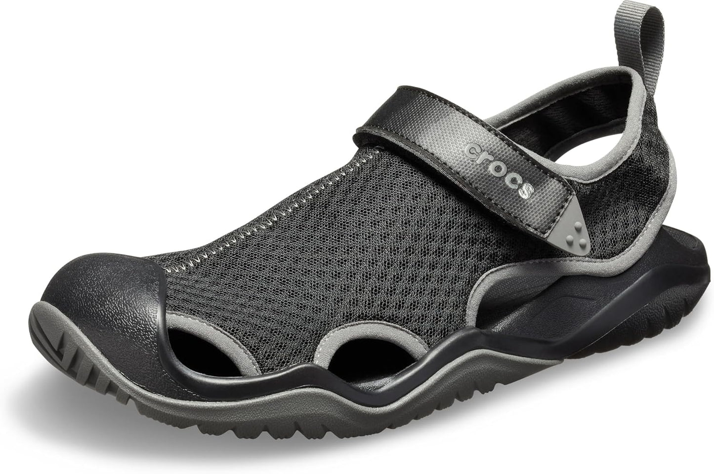 Crocs Men's Swiftwater Mesh Deck Sandals for Ultimate Comfort