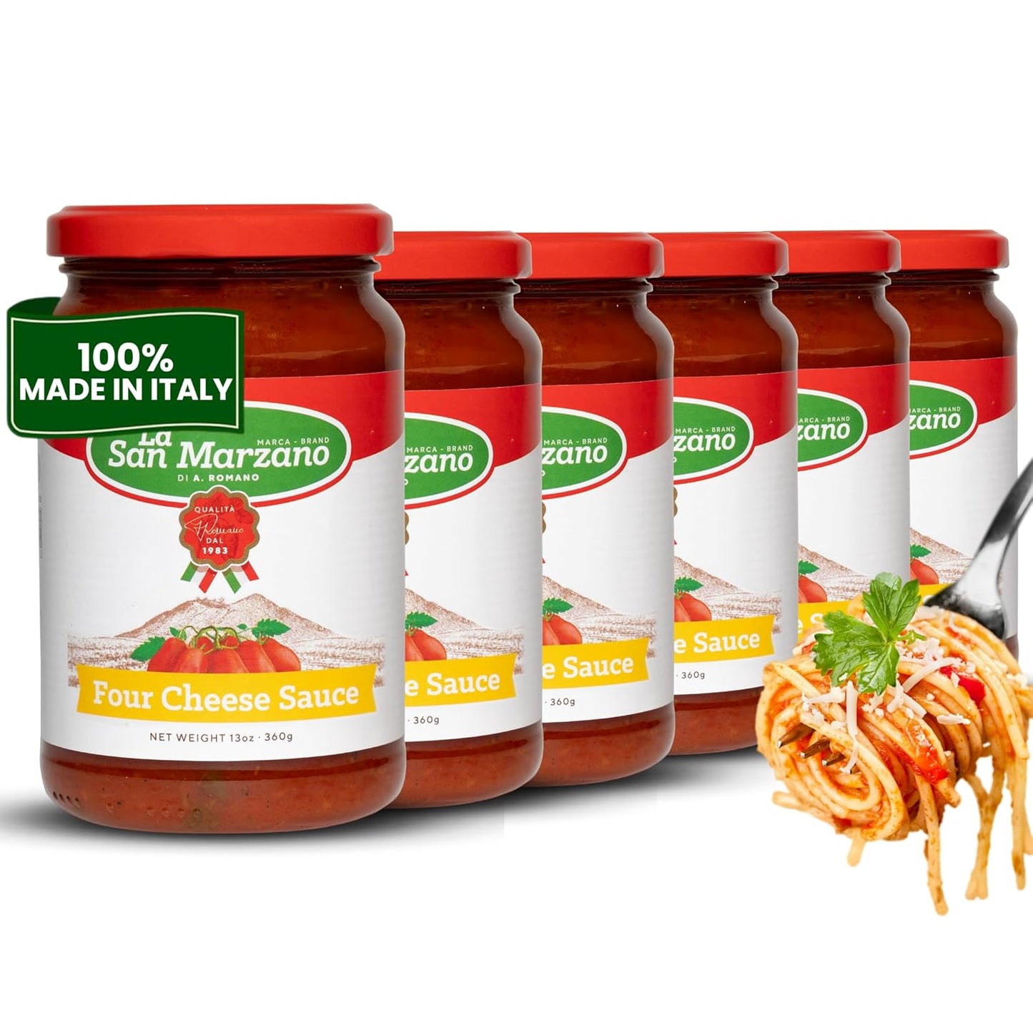 La San Marzano Four Cheese Sauce: A Gourmet Italian Delight