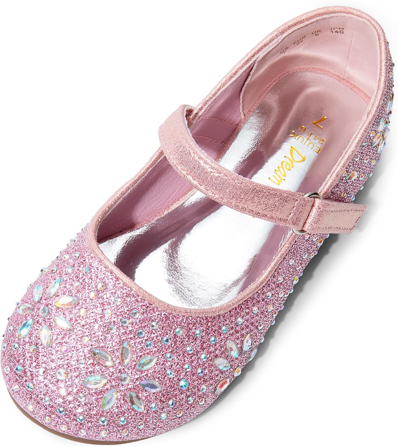 DREAM PAIRS Toddler Girl's Dress Shoes Mary Jane Ballerina Flats