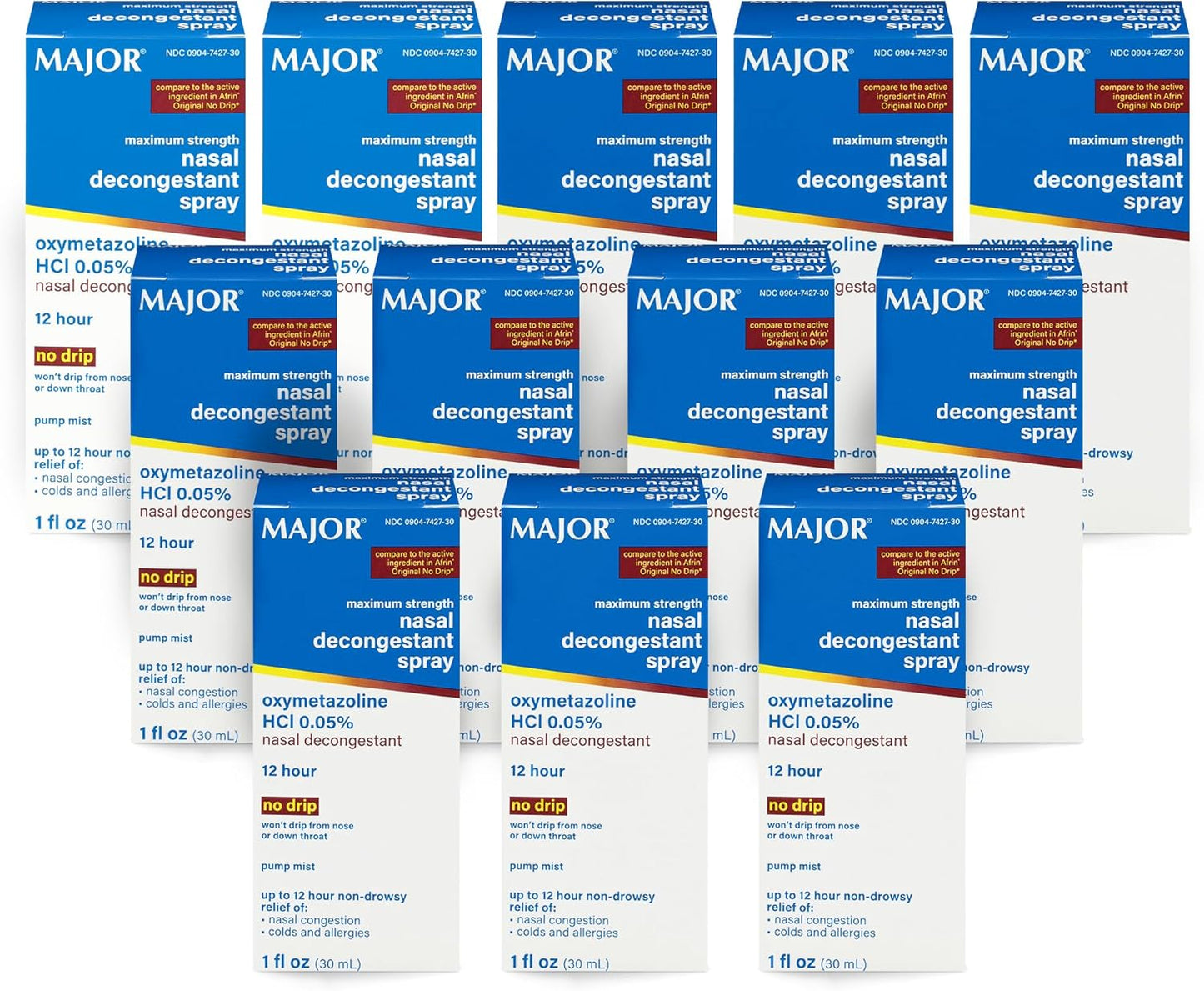 Maximum Strength Nasal Decongestant Spray for Fast Relief