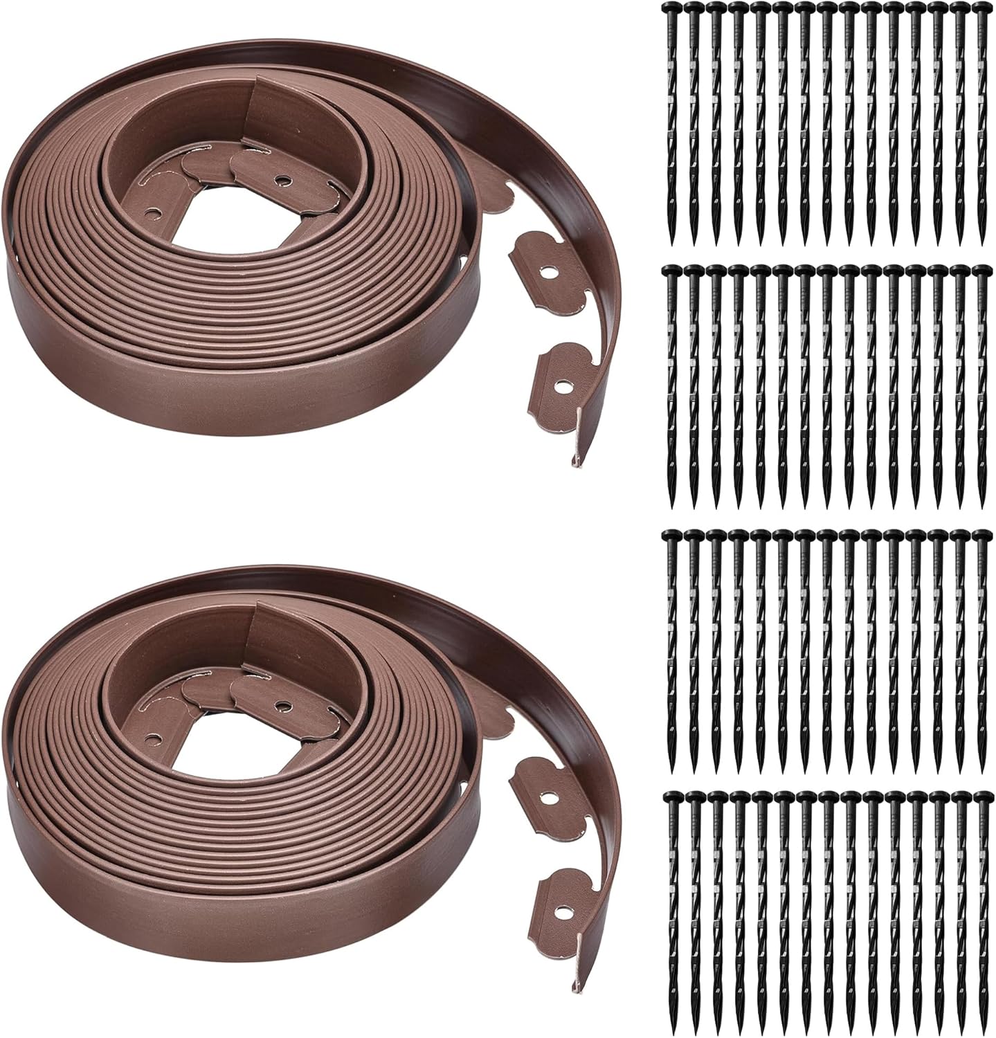 Durable 66 FT Landscape Edging Coil for Garden and Lawn Use
