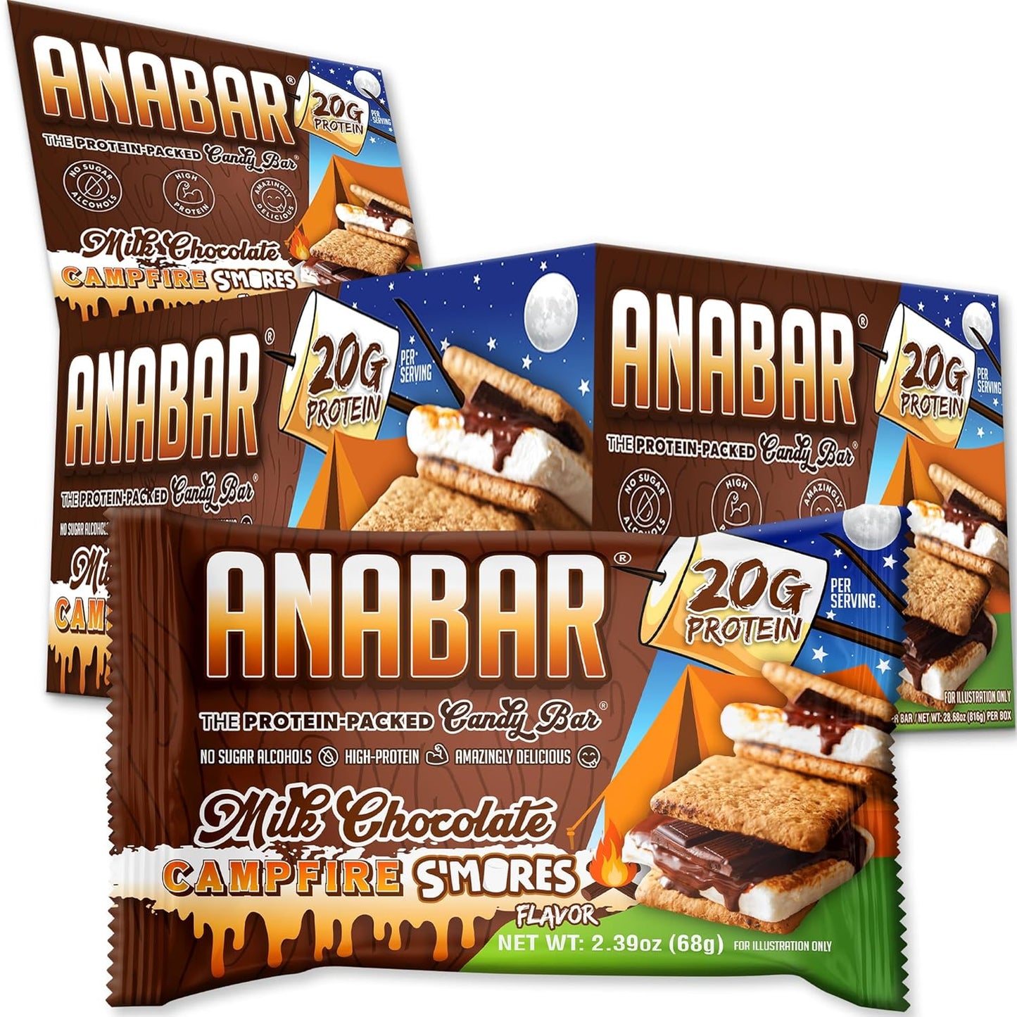 Anabar Protein Bar - Delicious High Protein Snack for Everyone