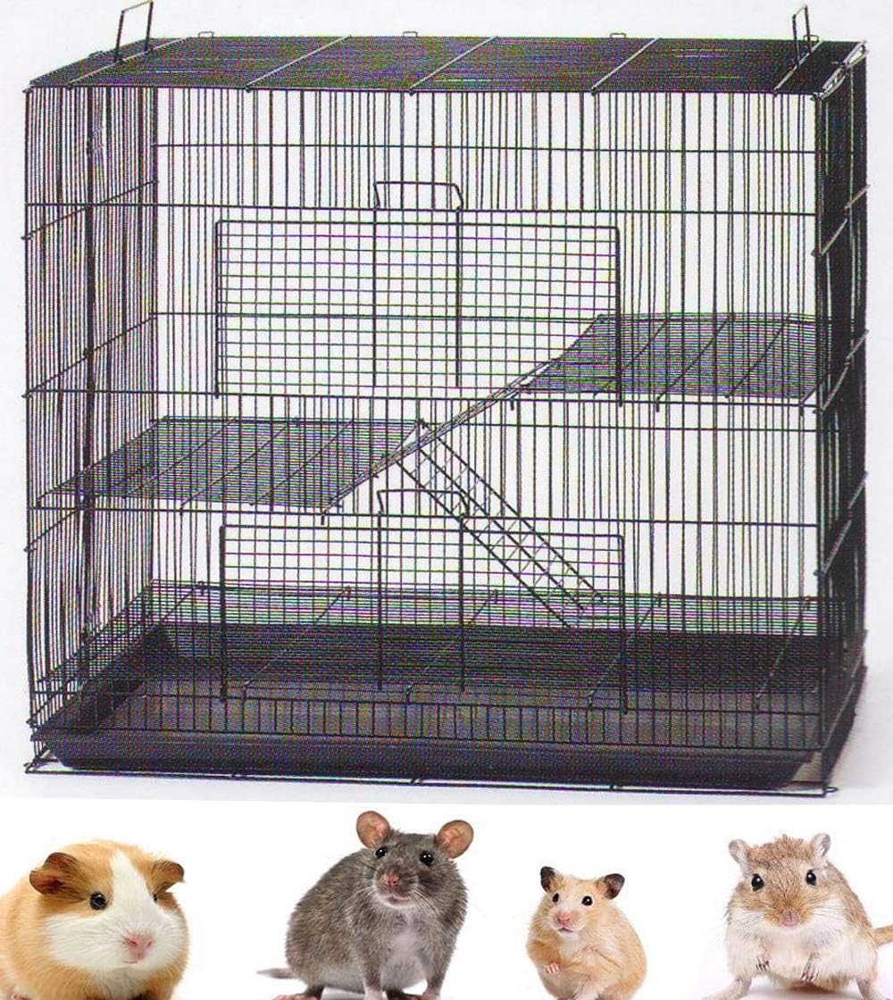 Portable Collapsible Travel Cage for Small Animals and Critters
