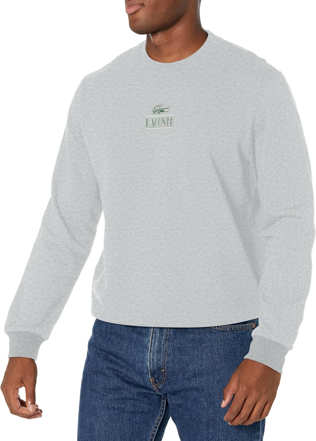 Lacoste Men's Minimal Croc Sweatshirt - Effortless Style