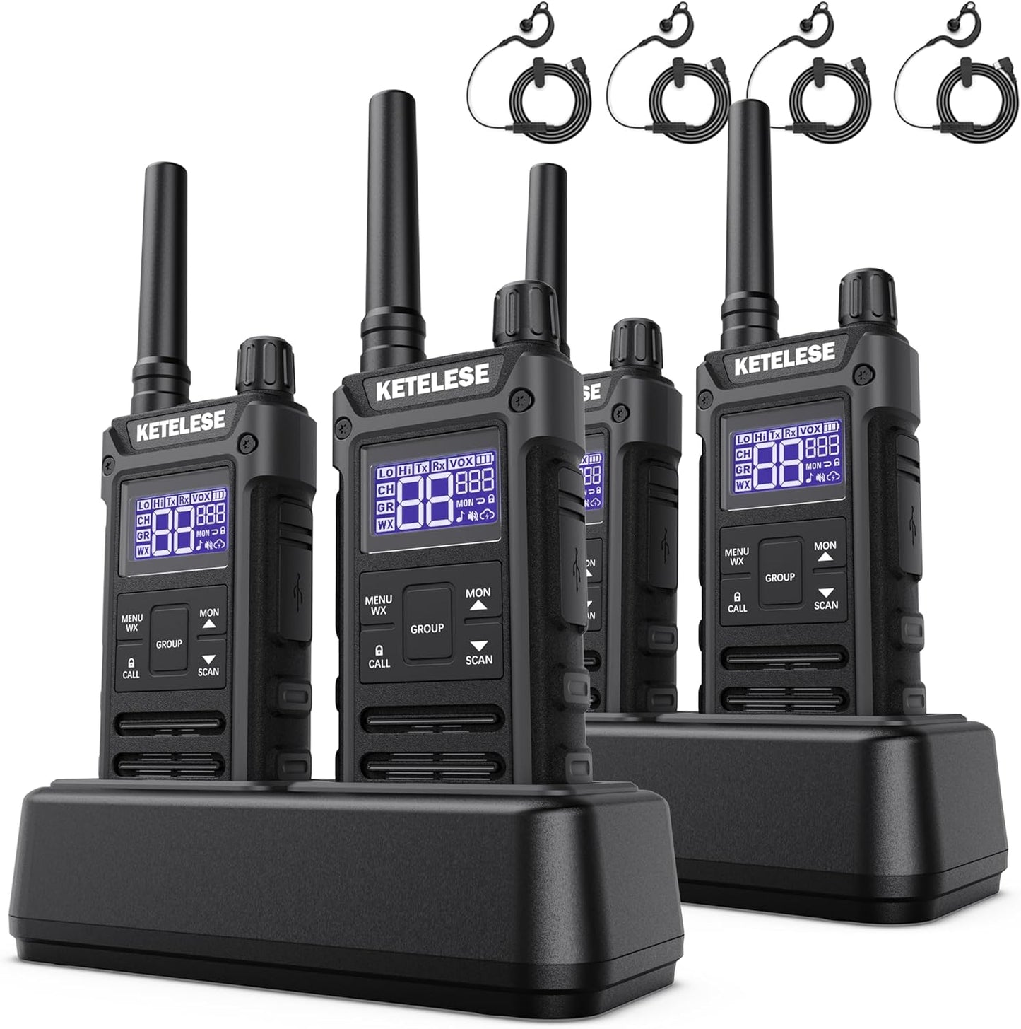 T3G Waterproof Walkie Talkies for Heavy Duty Communication Needs