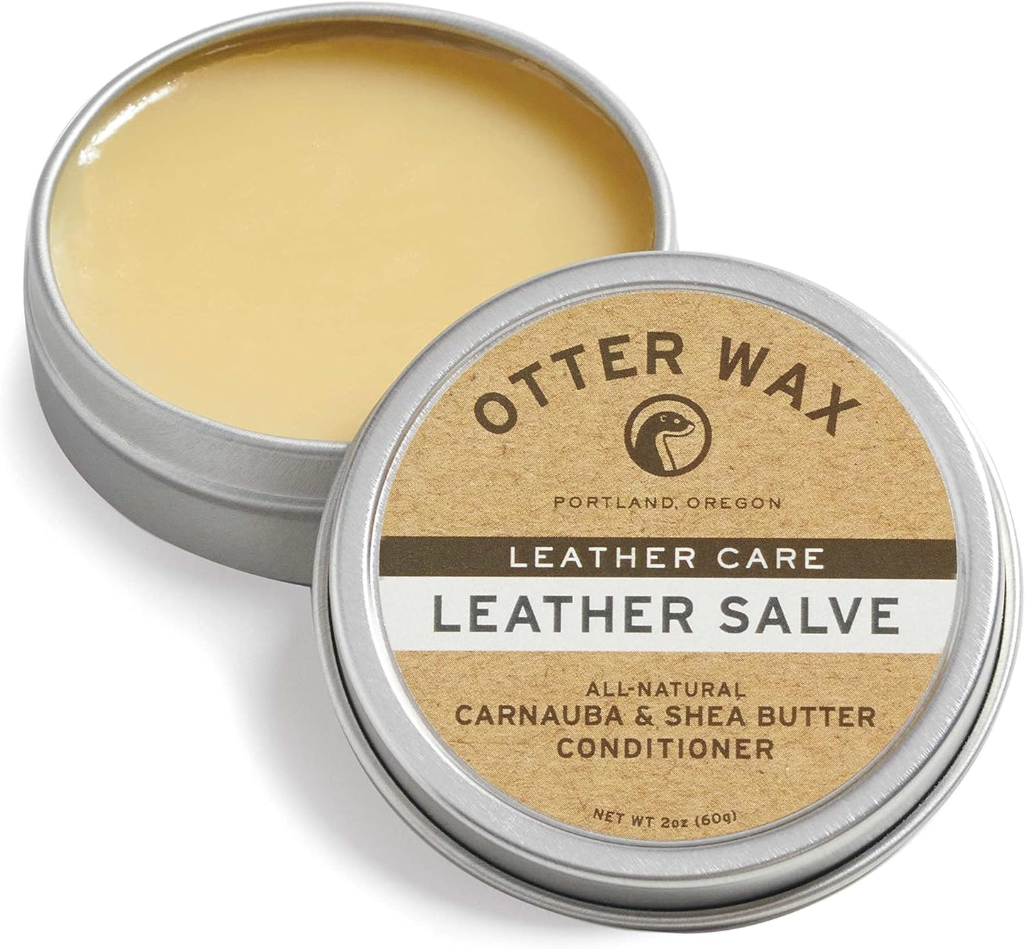 Otter Wax 2oz All-Natural Leather Conditioner