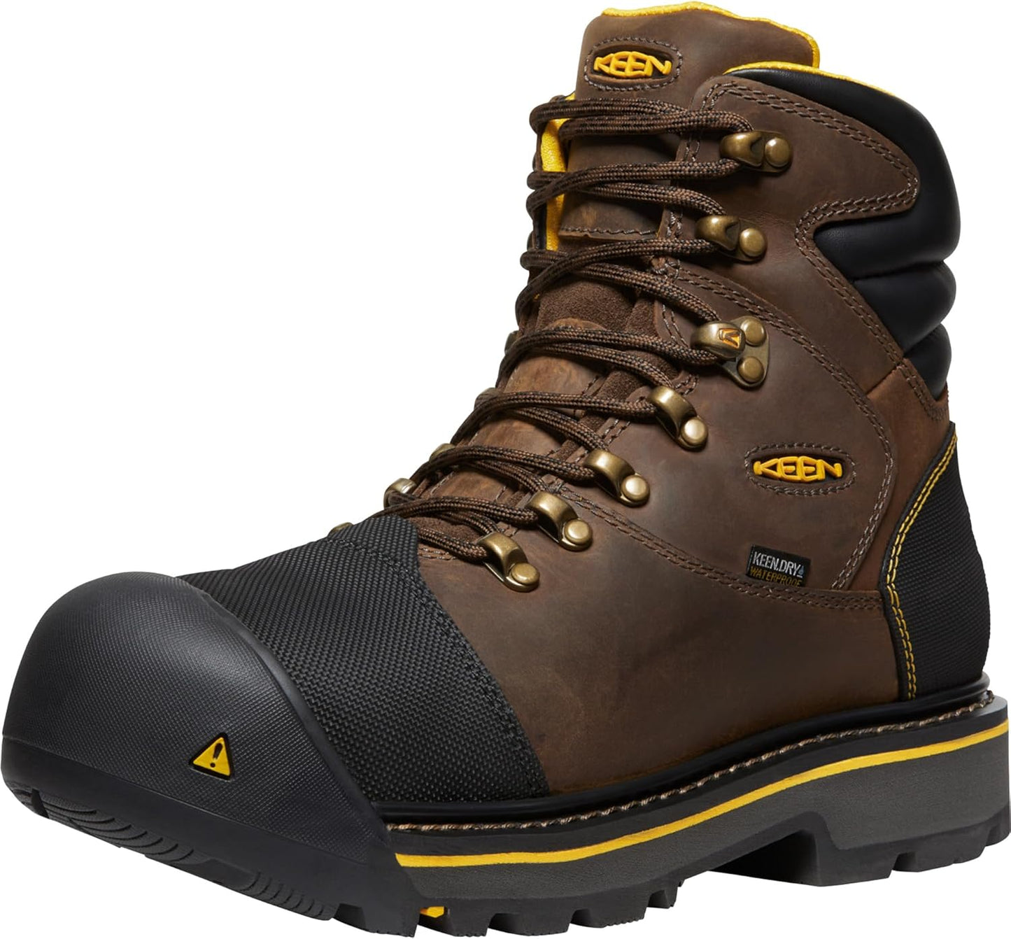 Milwaukee 6in Steel Toe Waterproof Work Boots for Men