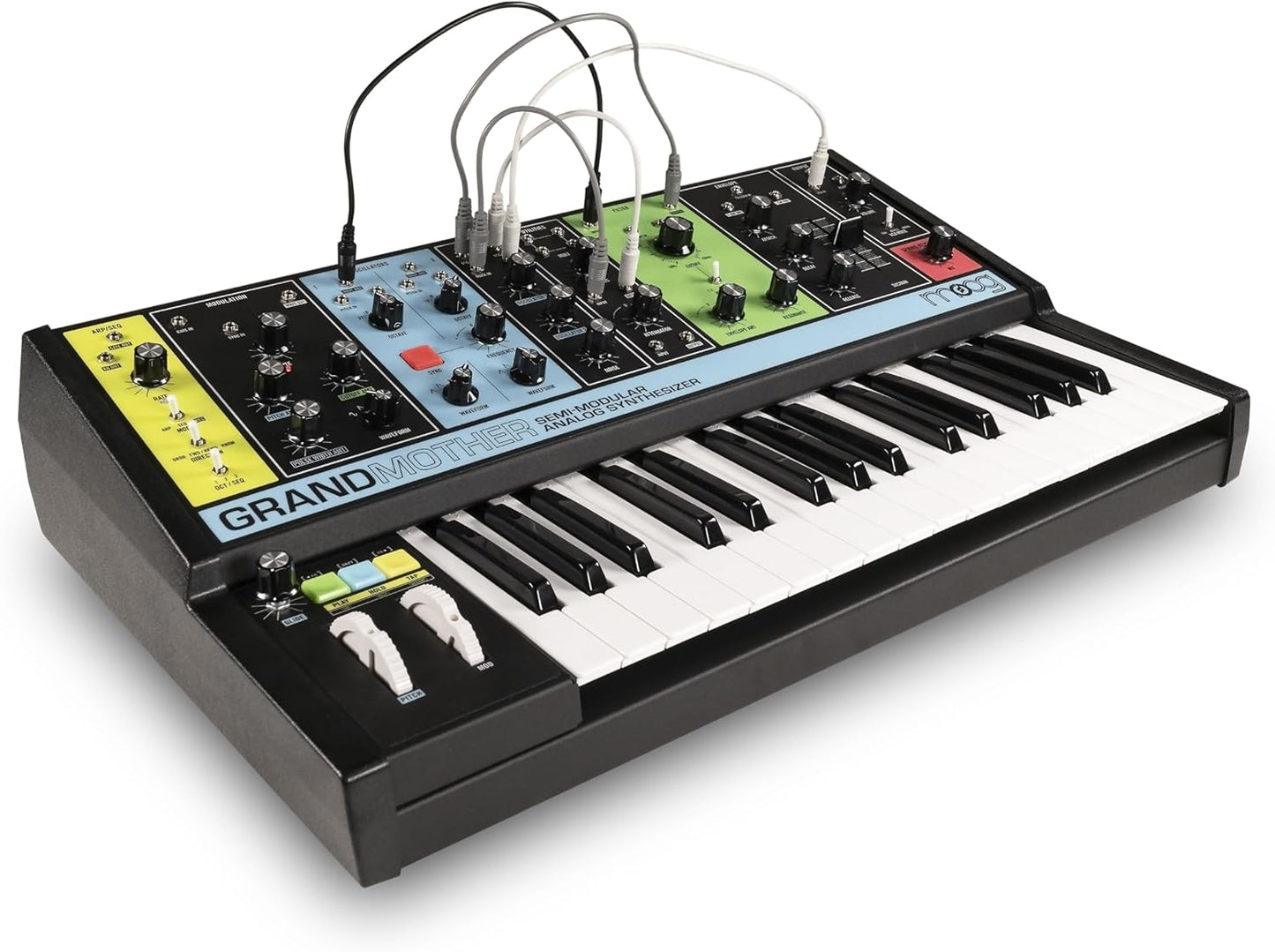 MOOG Grandmother Semi-Modular Analog Synthesizer with 32 Keys