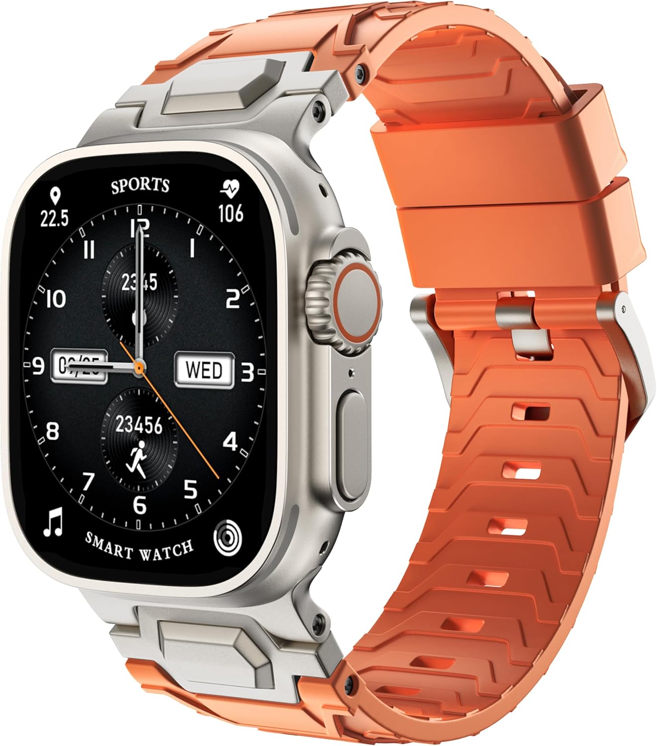 Titanium Connector Band for Apple Watch - Ultra Tough 26mm Band
