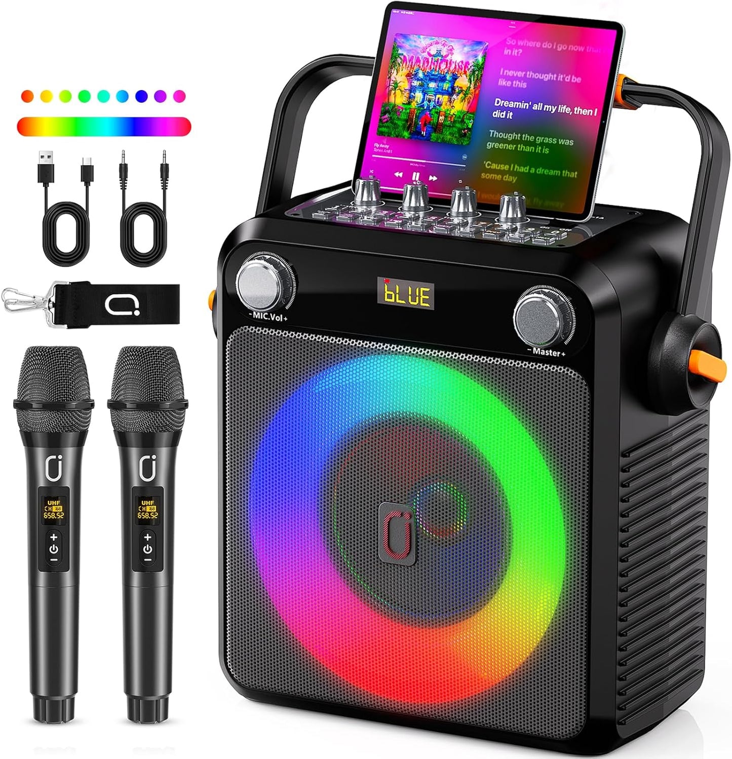 Wireless Karaoke Fun: JAUYXIAN Speaker System