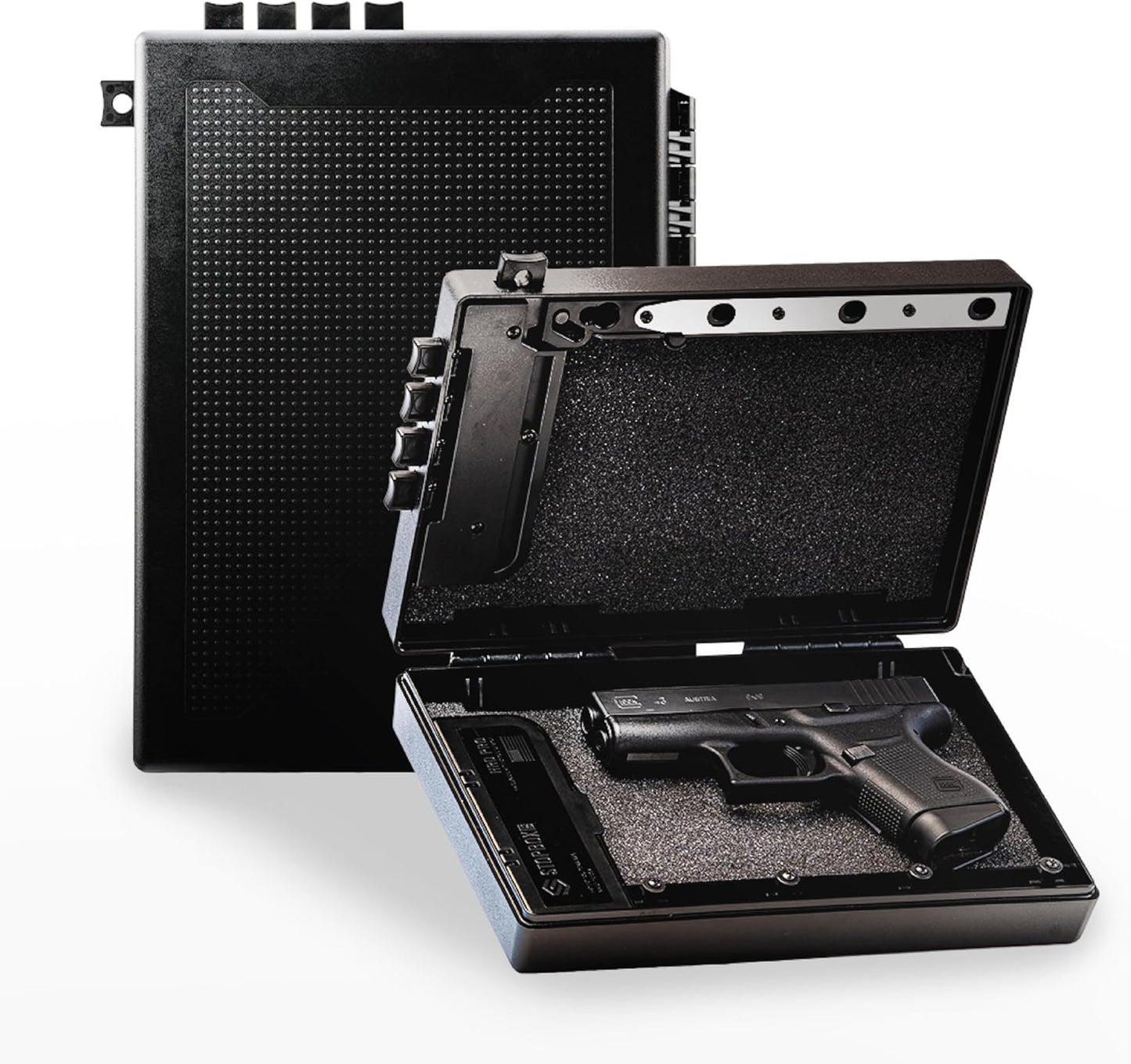 STOPBOX Gun Safe Alternative - Tactical Handgun Storage