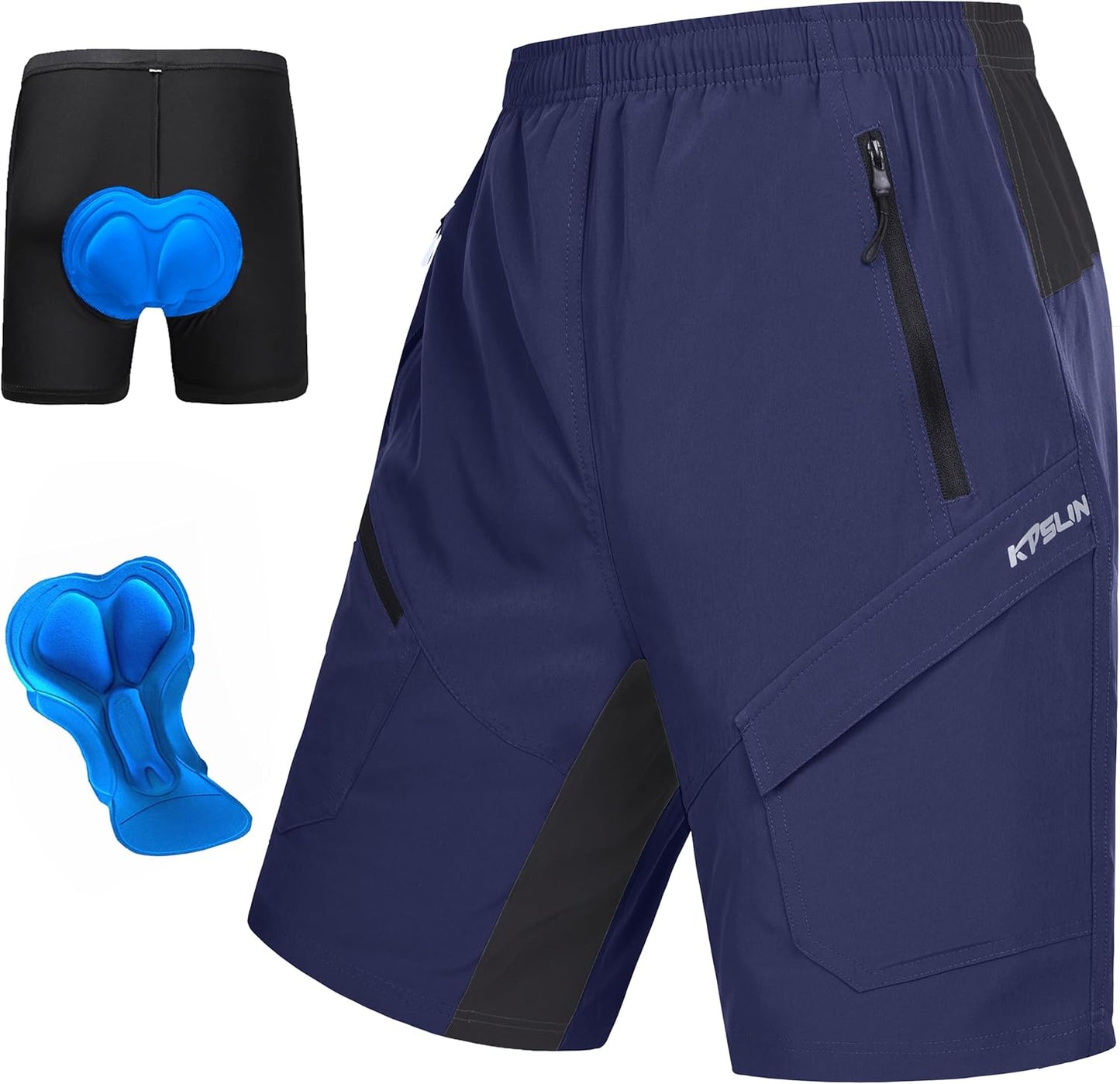 Men's Mountain Bike Shorts with 3D Padding for Ultimate Comfort