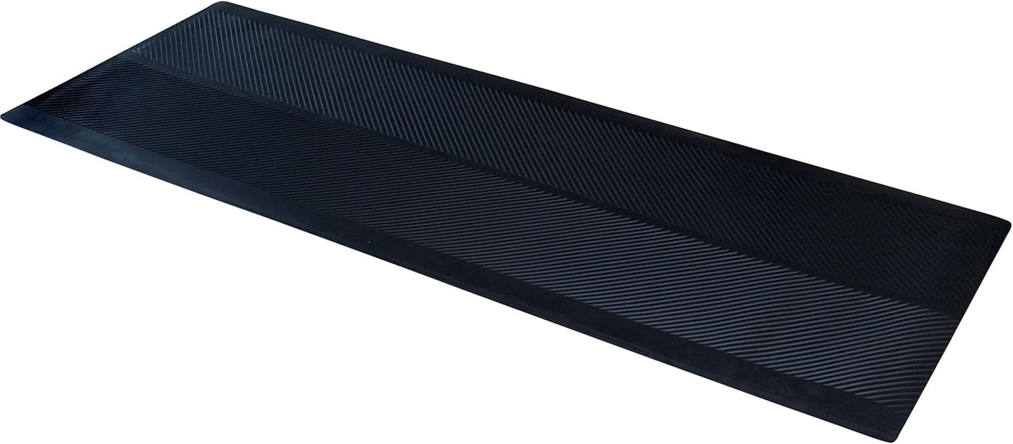 Indoor/Outdoor Rubber Runner Mat for Floor Protection 27in x 20ft