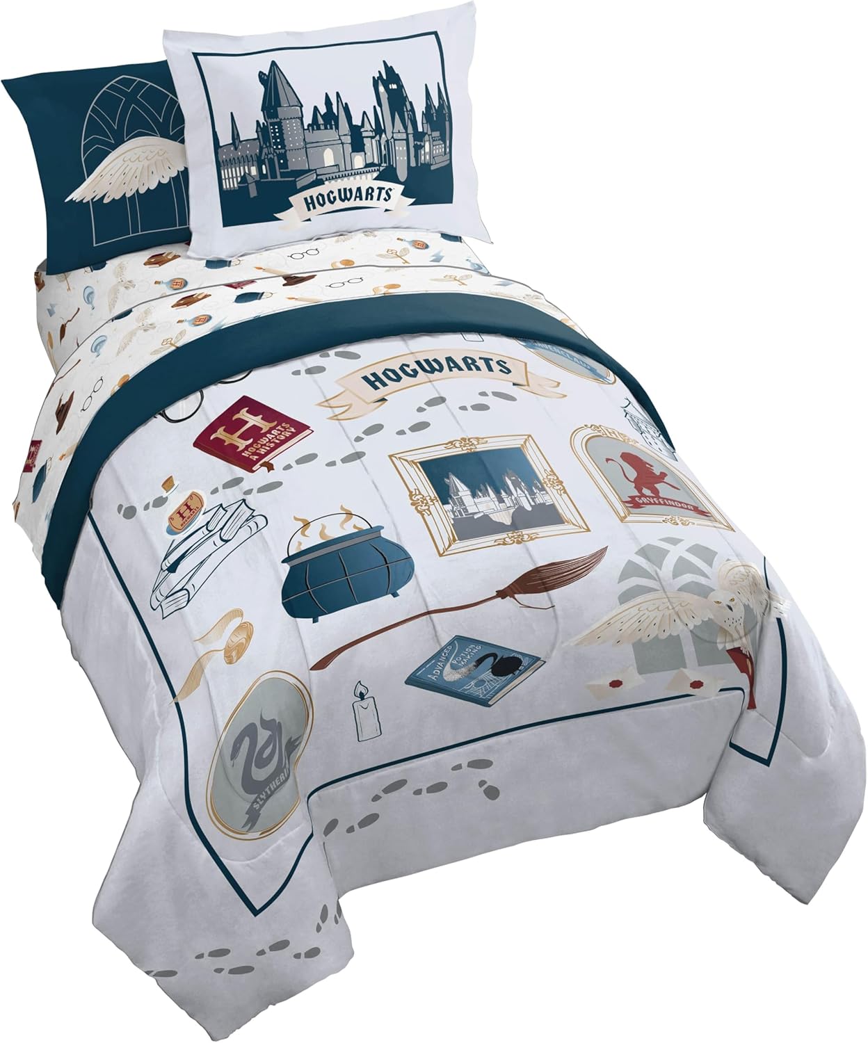 Harry Potter Kids Comforter Set with Sheets and Pillow Covers