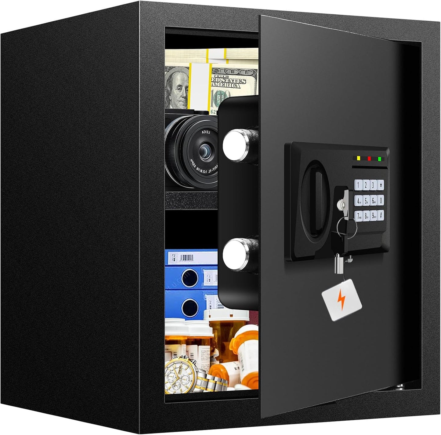 2.3 Cuft Fireproof Safe for Home Use with Digital Keypad
