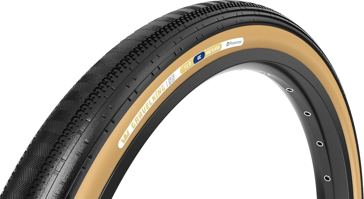 Panaracer Gravelking Semi Slick TLR Tubeless Ready Bike Tyres