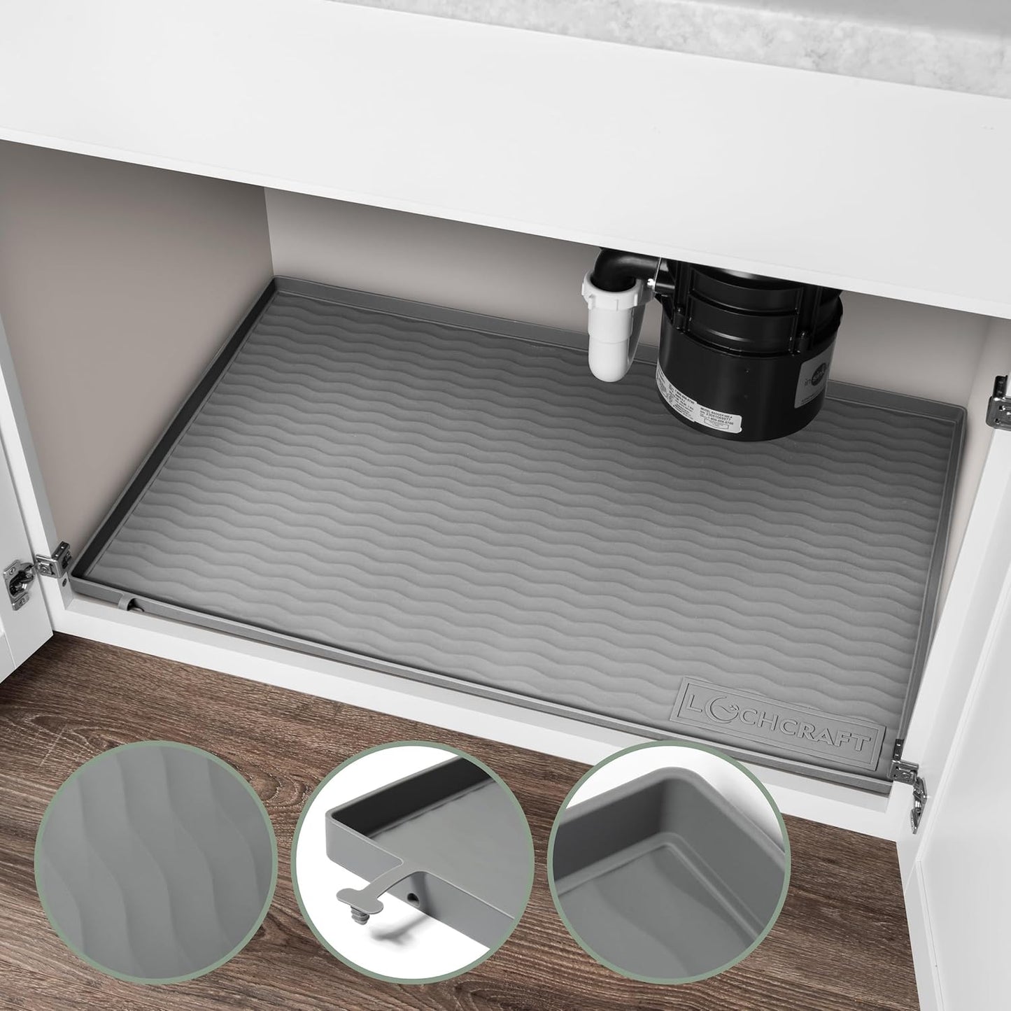 Heavy Duty Under Sink Mat - Waterproof Kitchen Solution