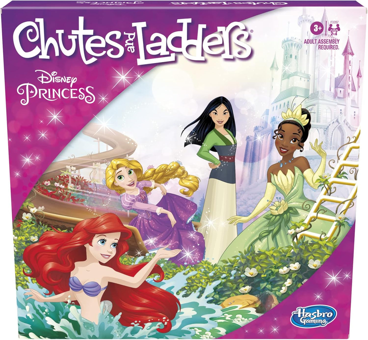 Disney Princess Edition Chutes & Ladders Board Game | Preschool Fun | Easter Gift