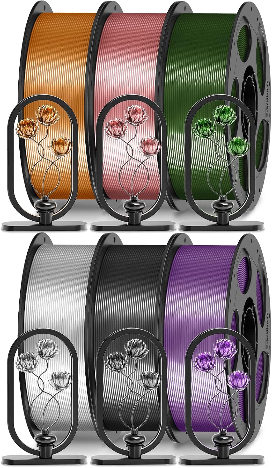 ANYCUBIC PETG Filament Bundle for 3D Printing - 6KG Variety