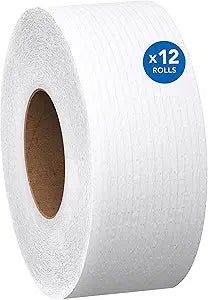 Scott 100% Recycled Fiber Jumbo Roll Toilet Paper for Efficiency