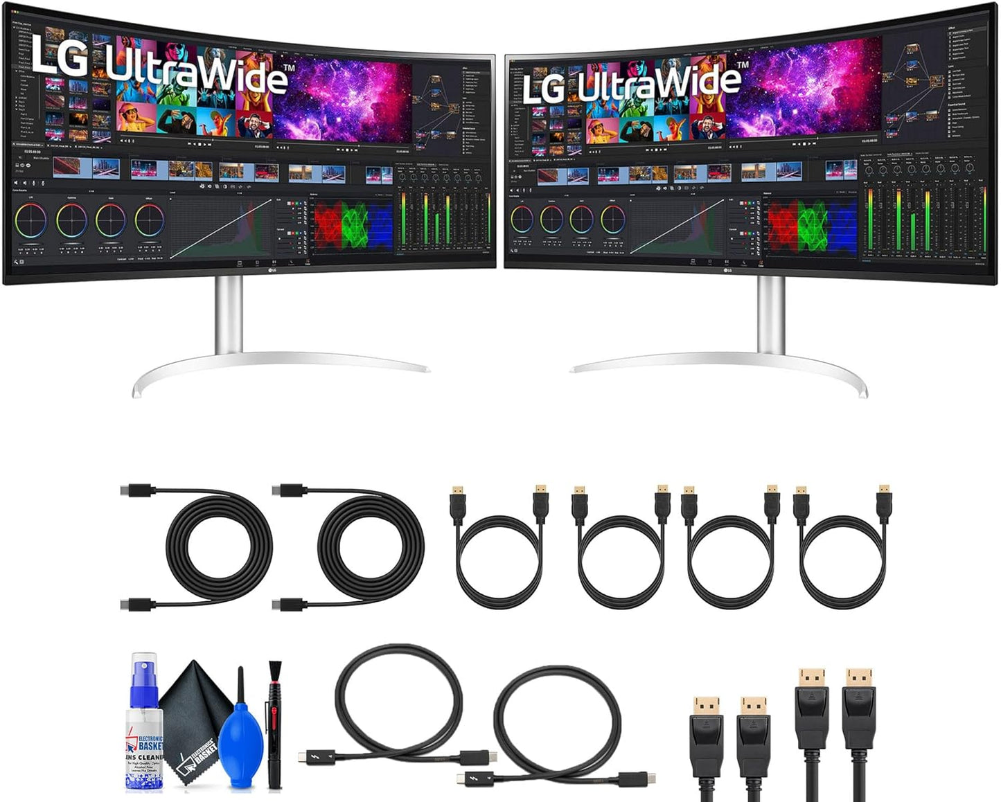 Luxury Viewing: LG 5K2K Curved Monitor Bundle