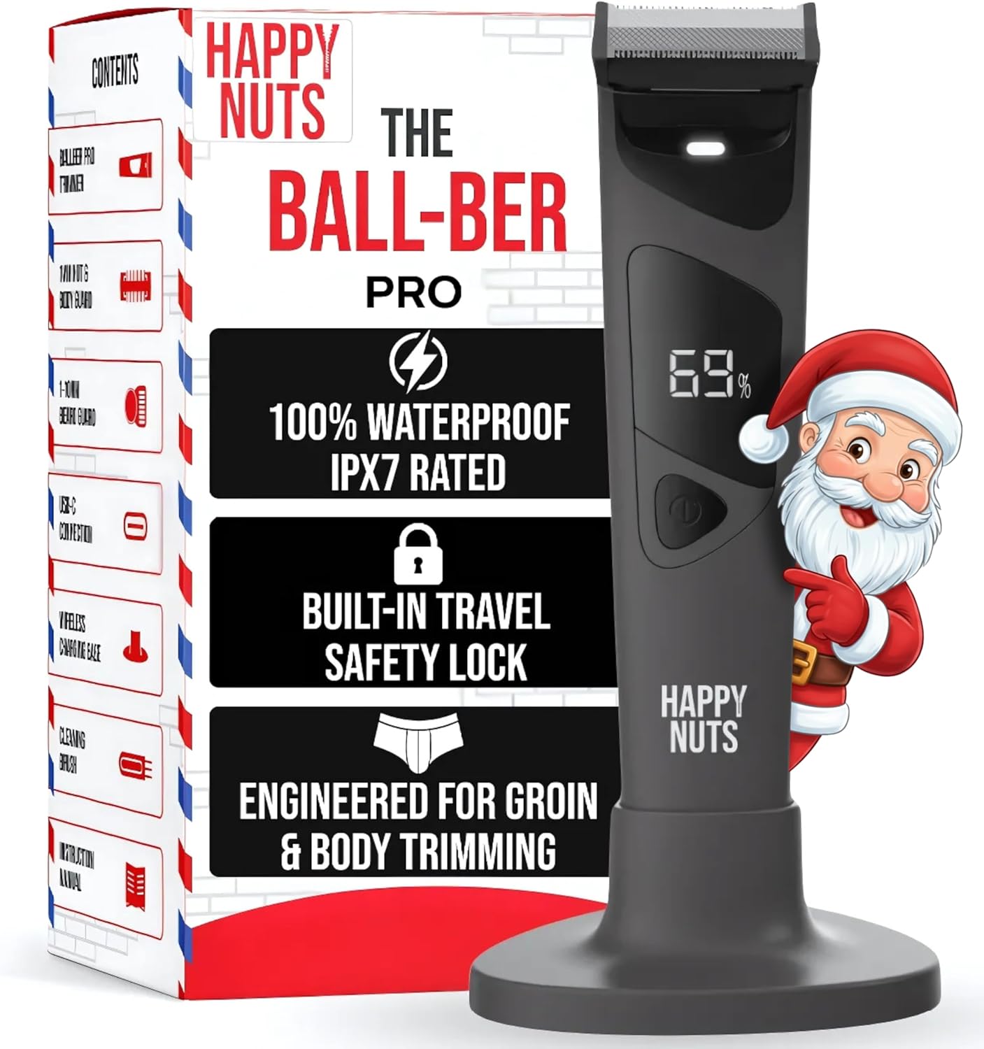 HAPPY NUTS The Ballber Pro Electric Groin Hair Trimmer Review