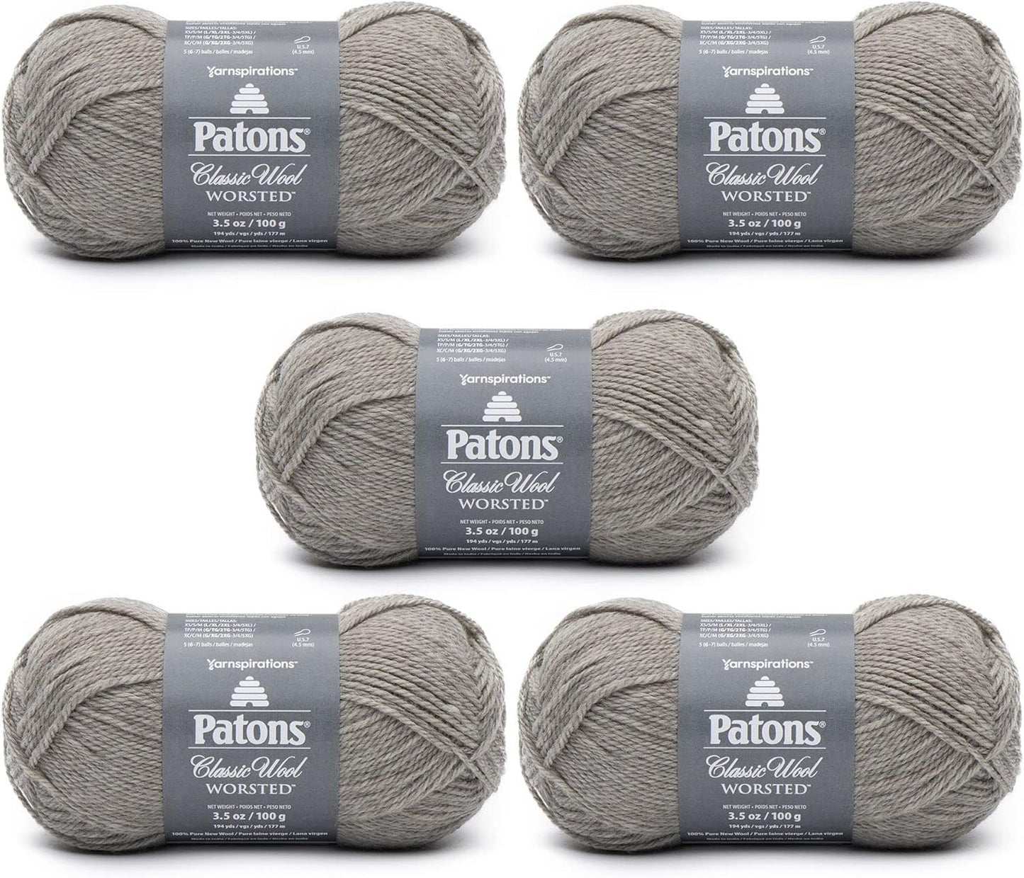 Patons Classic Wool Natural Mix Yarn - Perfect for Knitting
