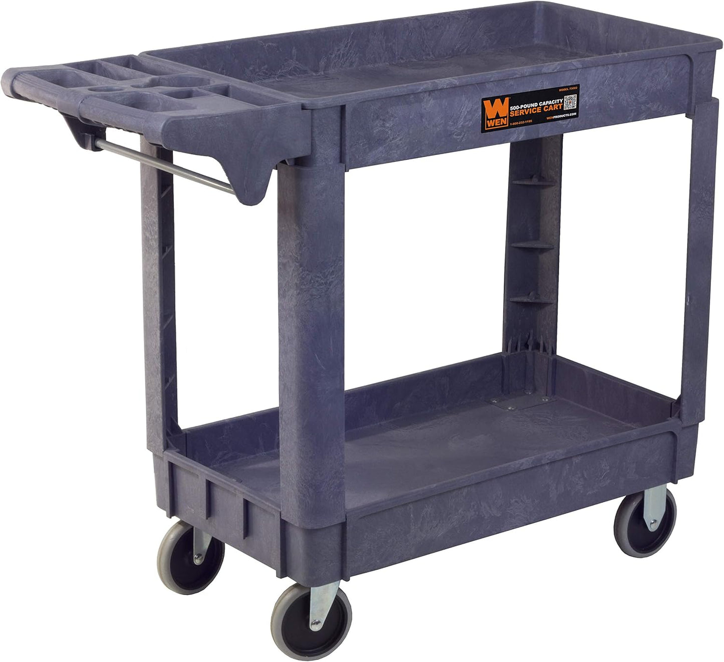 WEN Service Utility Cart with 500-Pound Capacity and Mobility