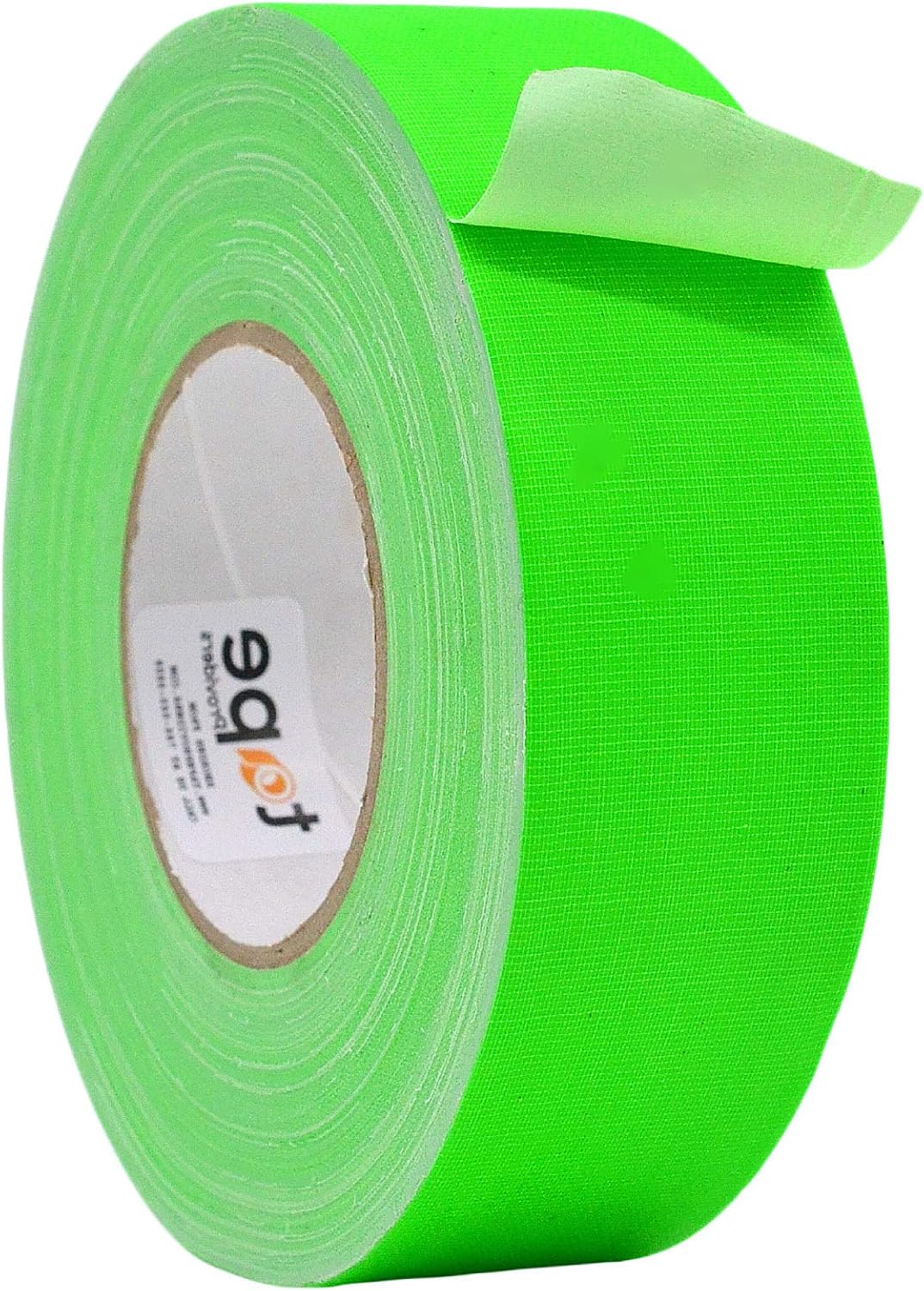 WOD Gaffer Tape Fluorescent Green 2 inch x 60 ft for Filming