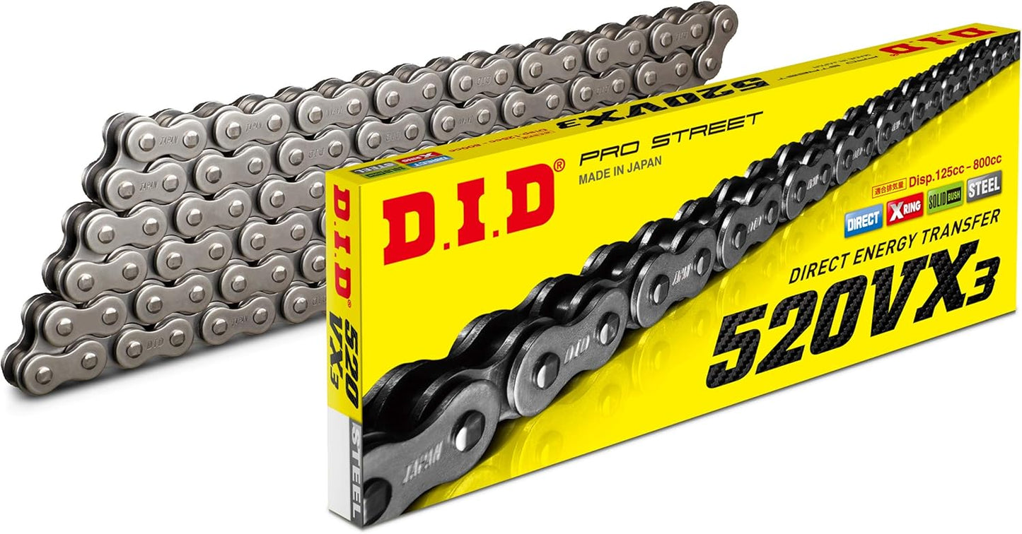 DID 520VX3-120 Steel High Performance X-Ring Chain Review