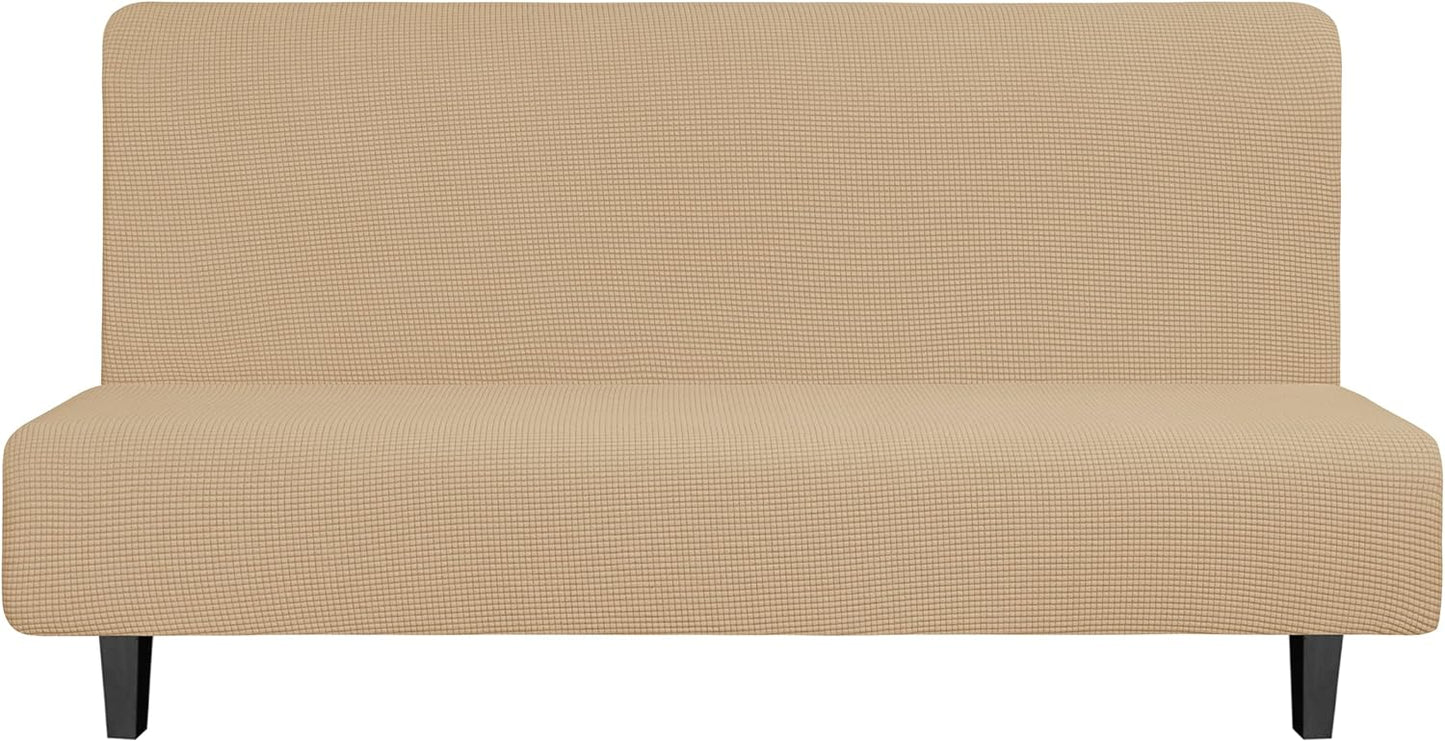 Easy-Going Stretch Futon Slipcover for Armless Futon Beds