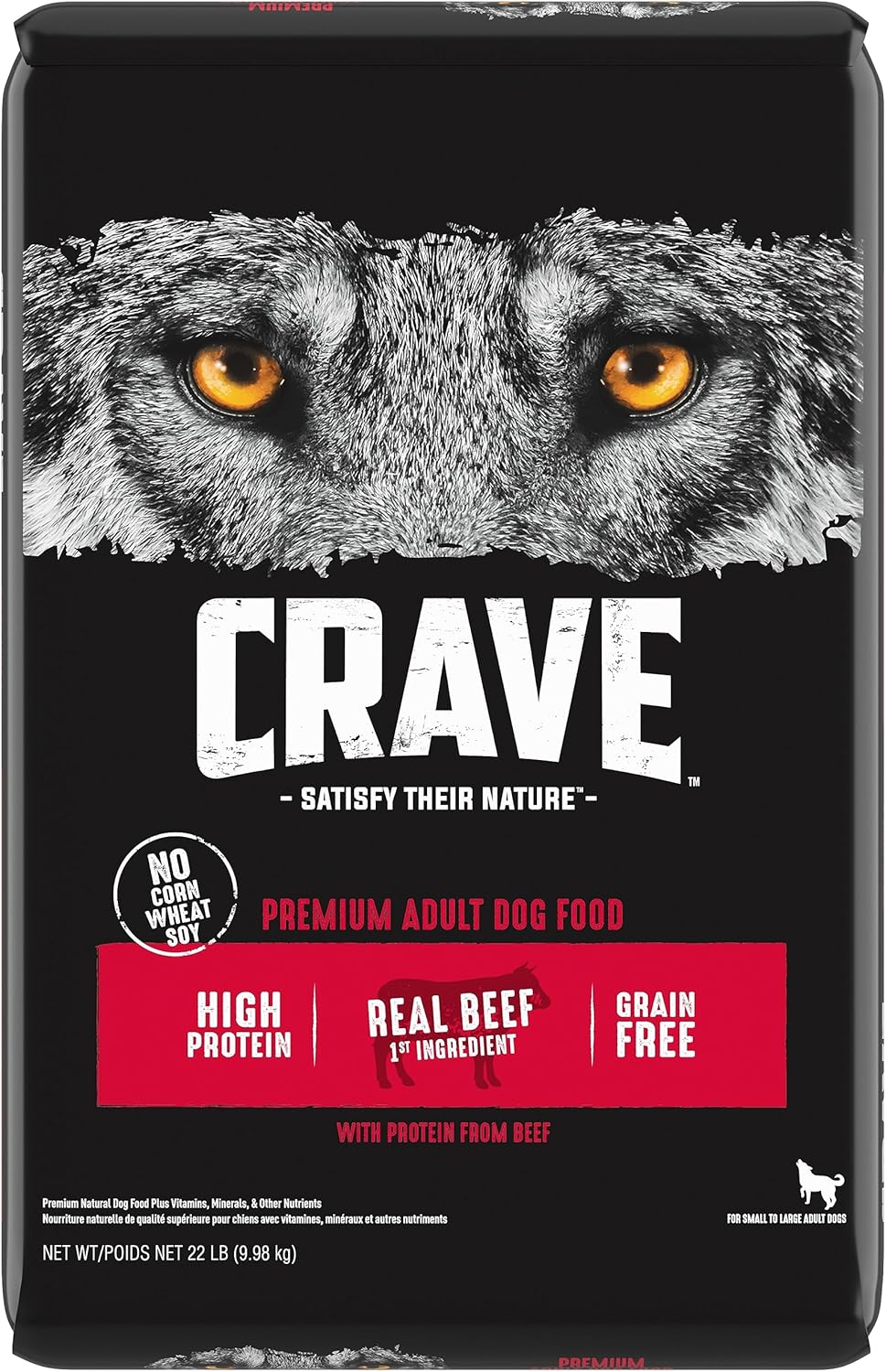 CRAVE Grain Free High Protein Adult Dry Dog Food Review