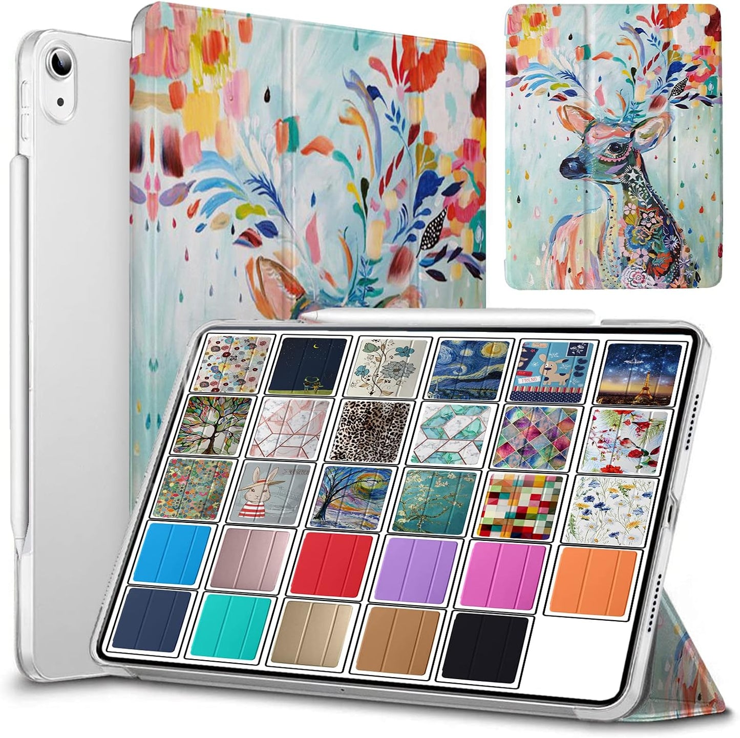 DuraSafe Cases for iPad Air 6th 5th 4th 11 - Lightweight Clear Case
