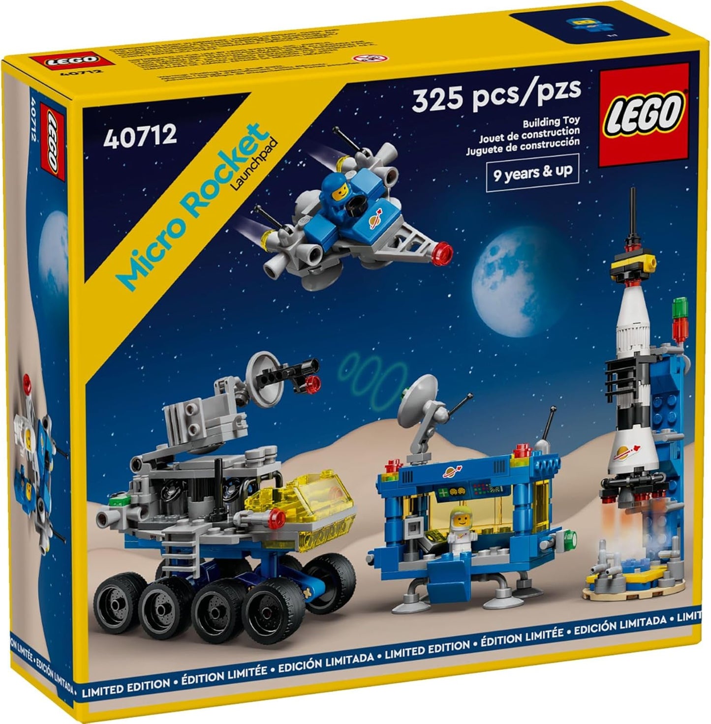 LEGO Micro Rocket Launchpad Set: Nostalgic Space Adventure Fun