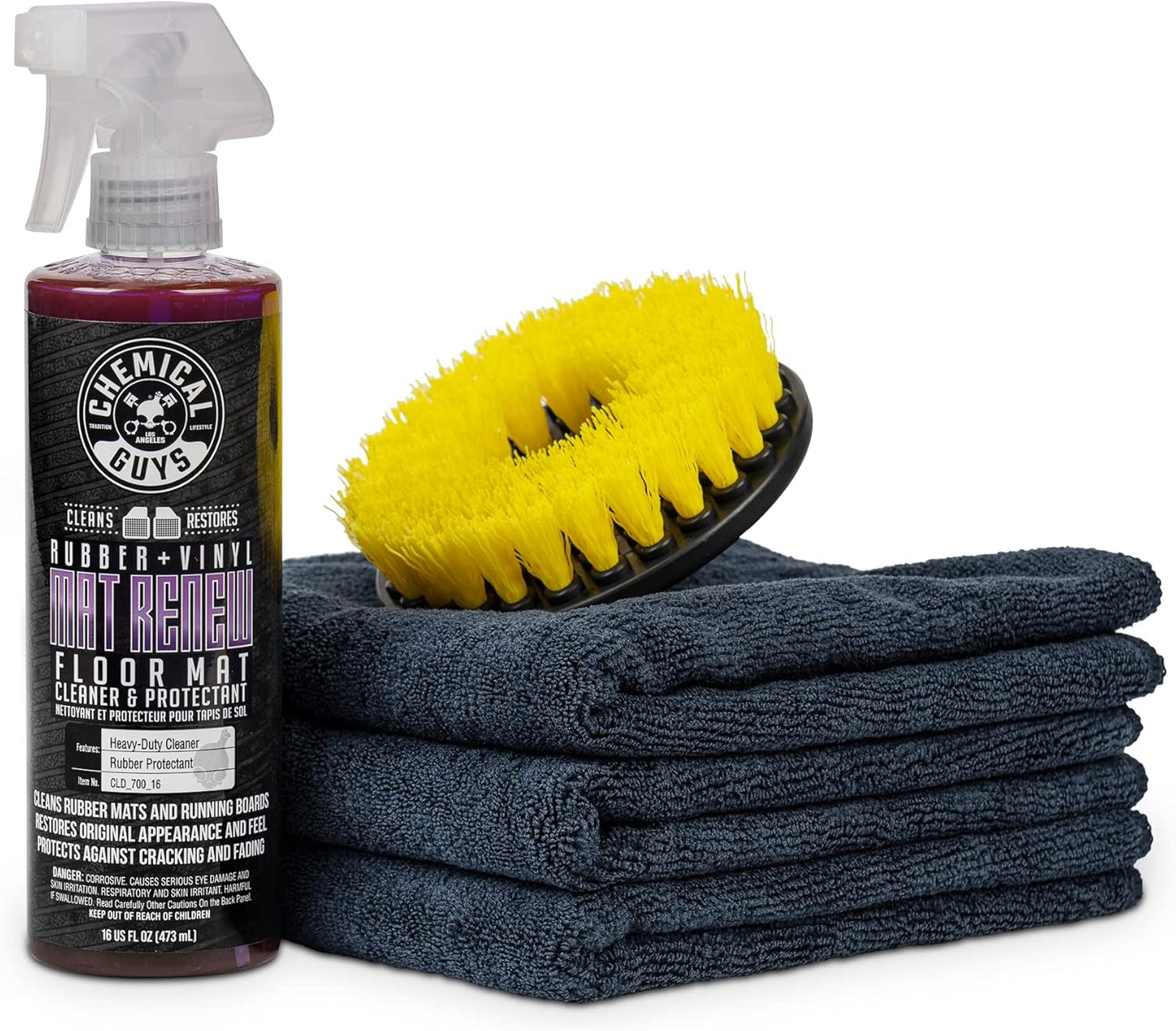 Chemical Guys Heavy Duty Floor Mat Cleaning Kit for Ultimate Care