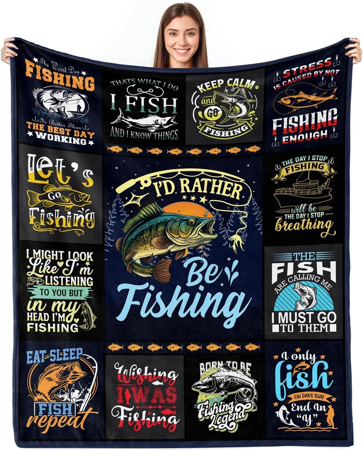 Cozy Fishing Blanket for Fishing Enthusiasts!